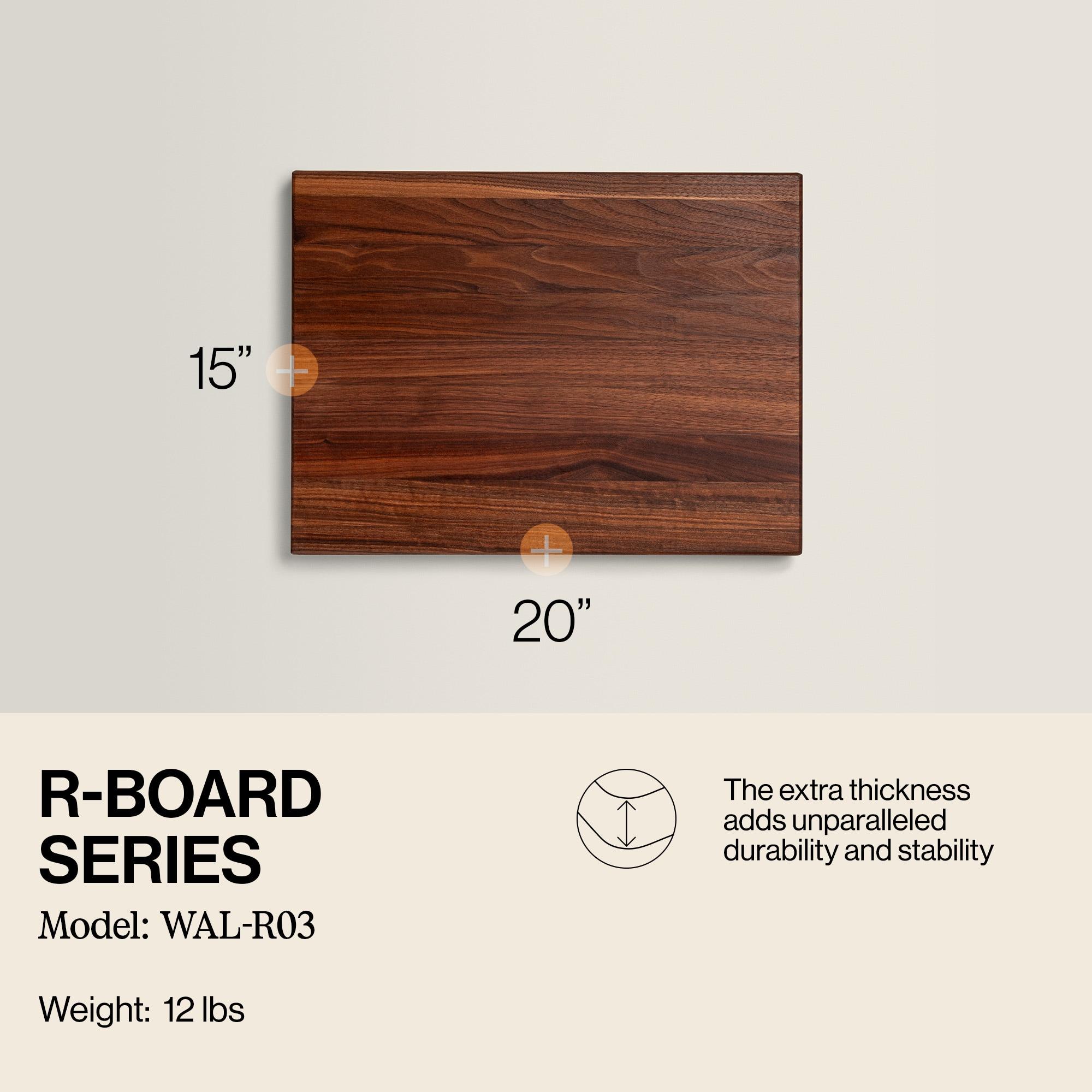 John Boos 20"x15" Reversible Walnut Cutting Board