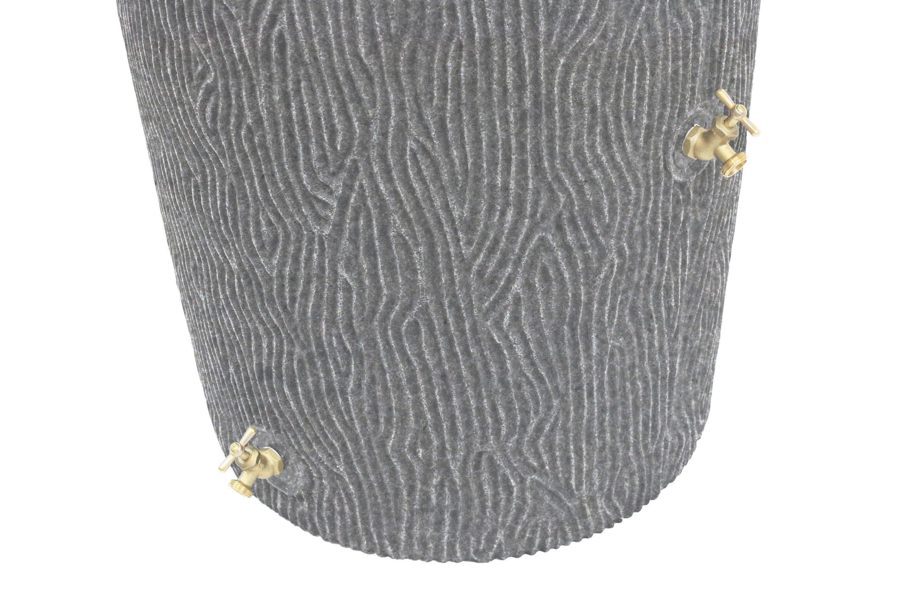 Good Ideas Good Ideas 50 Gallons Plastic Drainable Dual Overflow Planter Rain Barrel