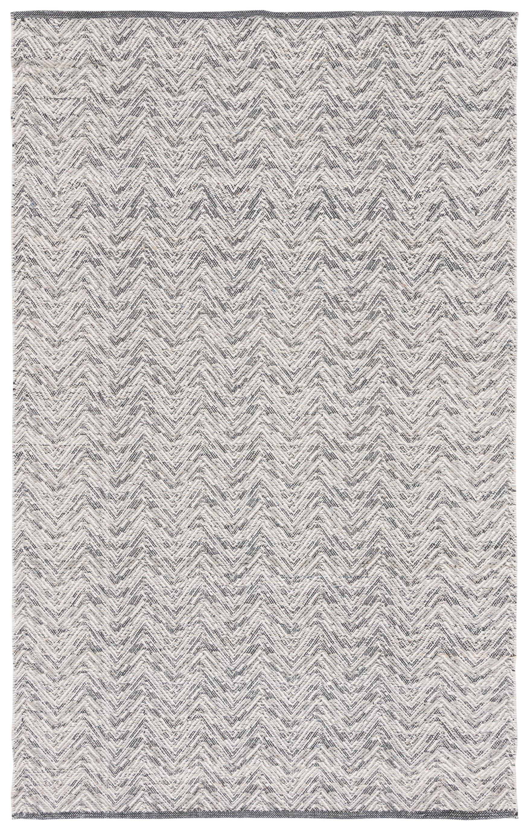 Coates Kilim Hand Woven Wool Chevron Rug
