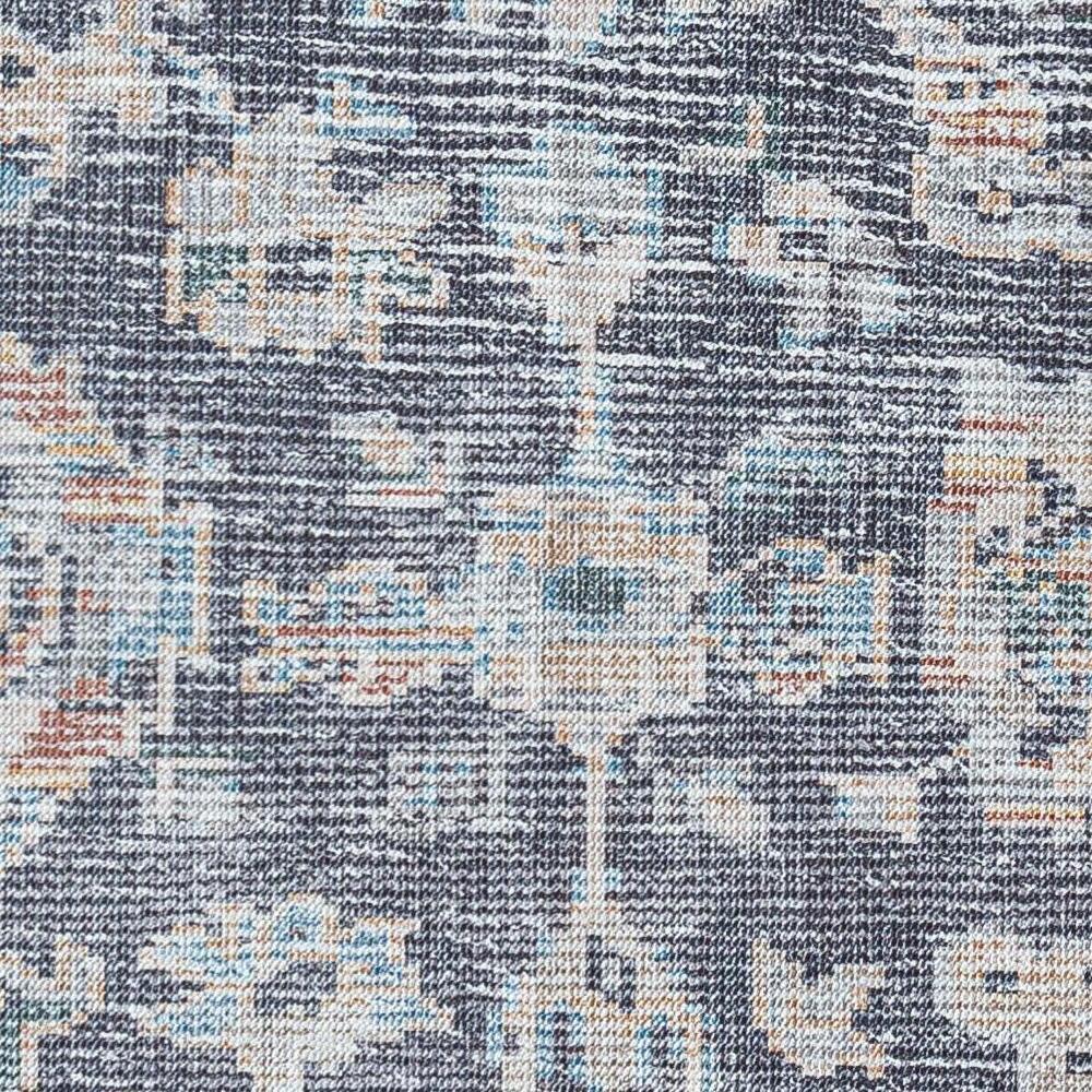 Livabliss x Vivir Eleni Vintage Washable Area Rug, 2' x 2'11", Dusty Blue, (2' x 3')