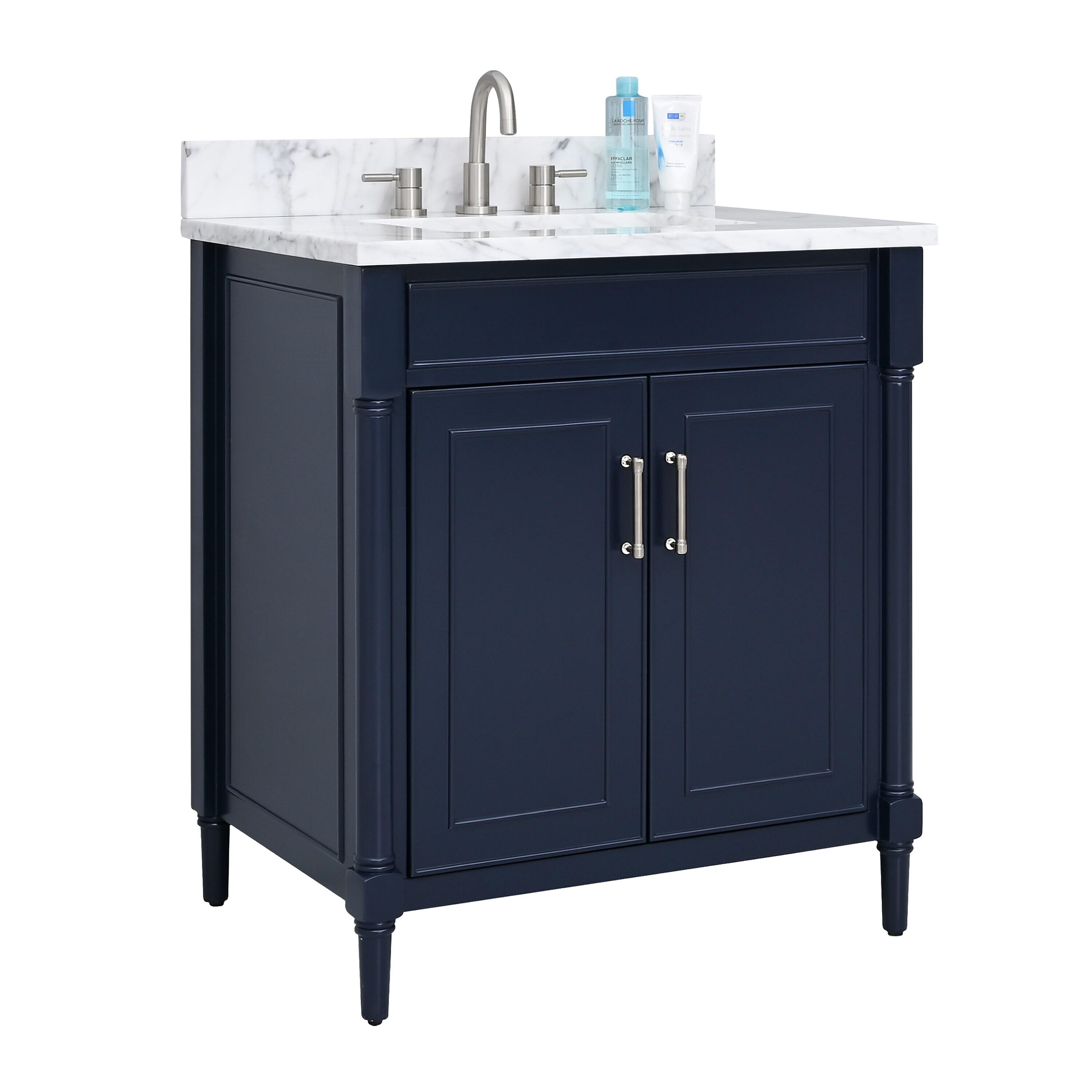 Addison 31'' Single Bathroom Vanity with Marble Top