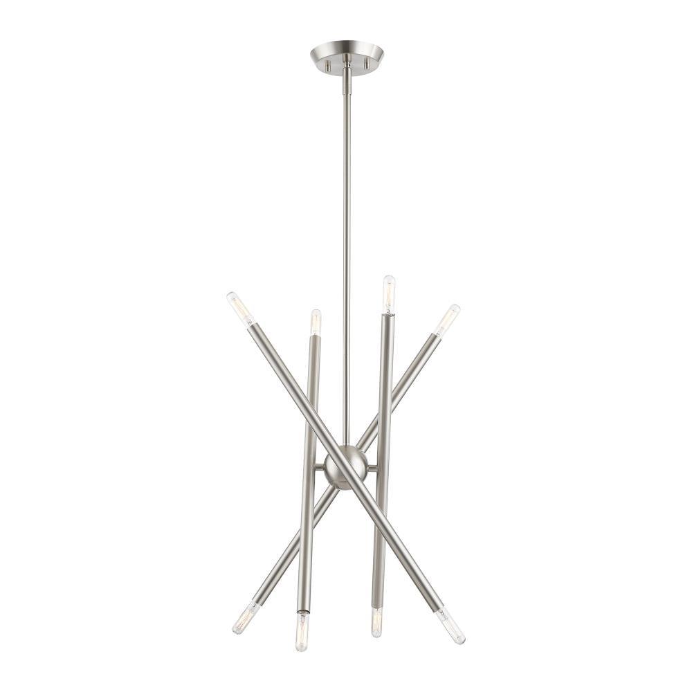 Livex Lighting Soho 8 - Light Chandelier in  Brushed Nickel