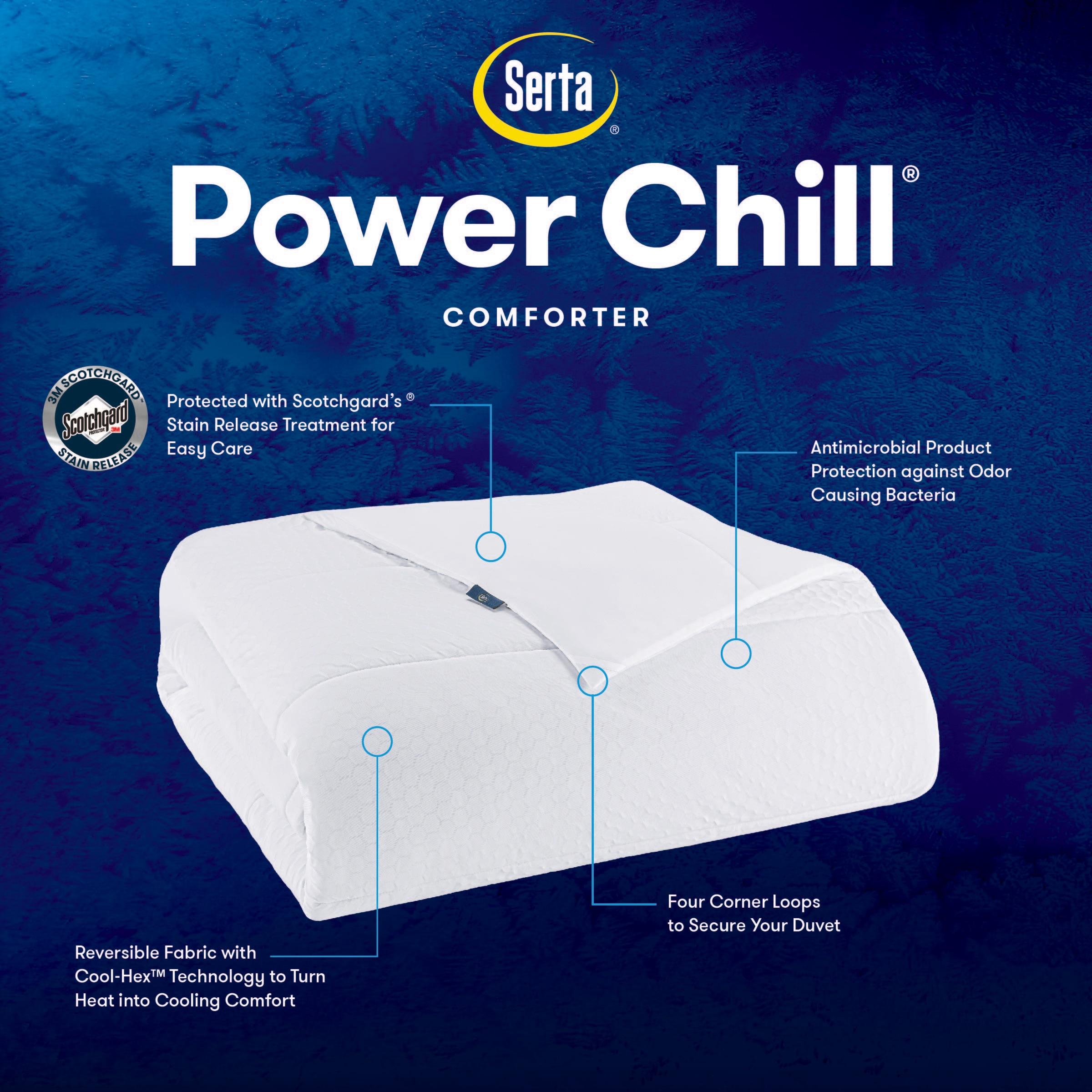 Serta Power Chill Down Alternative Comforter