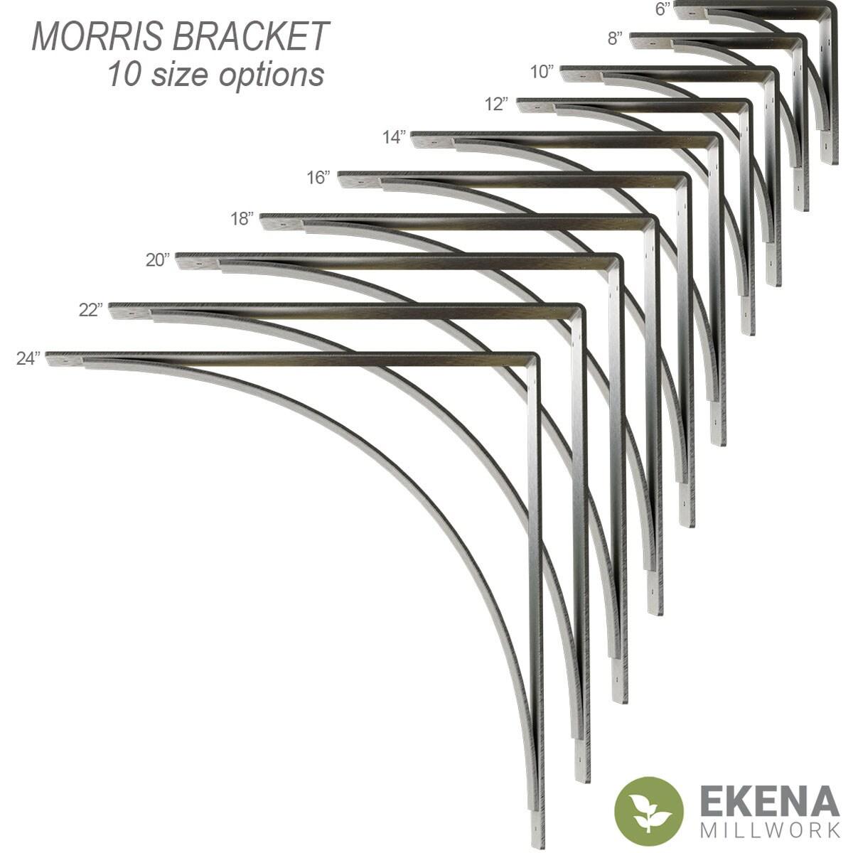 Ekena Millwork Morris 6"H x 3"W x 6"D Bracket