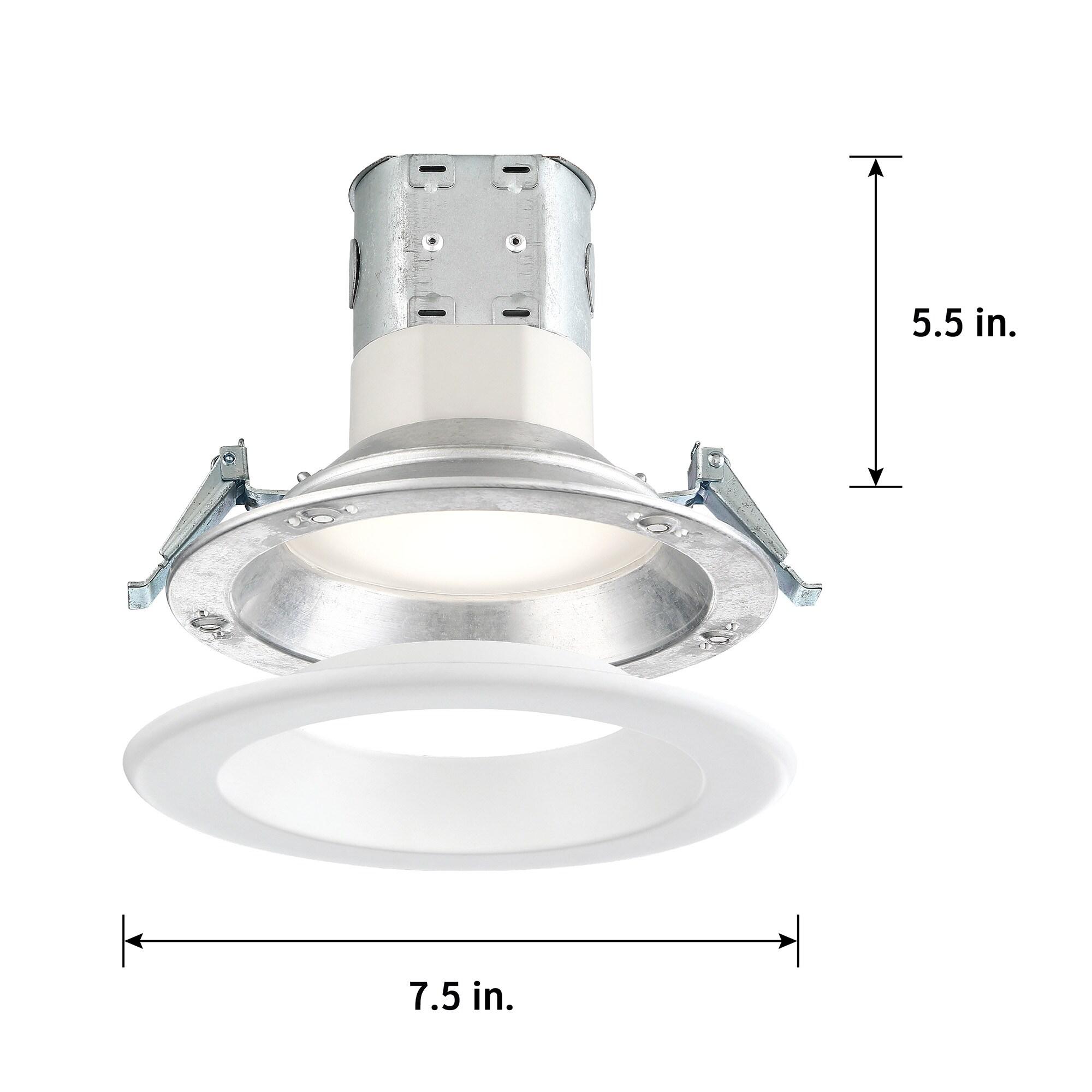 Donoghue 6'' Dimmable Air-Tight IC Rated Standard Recessed Lighting Kit