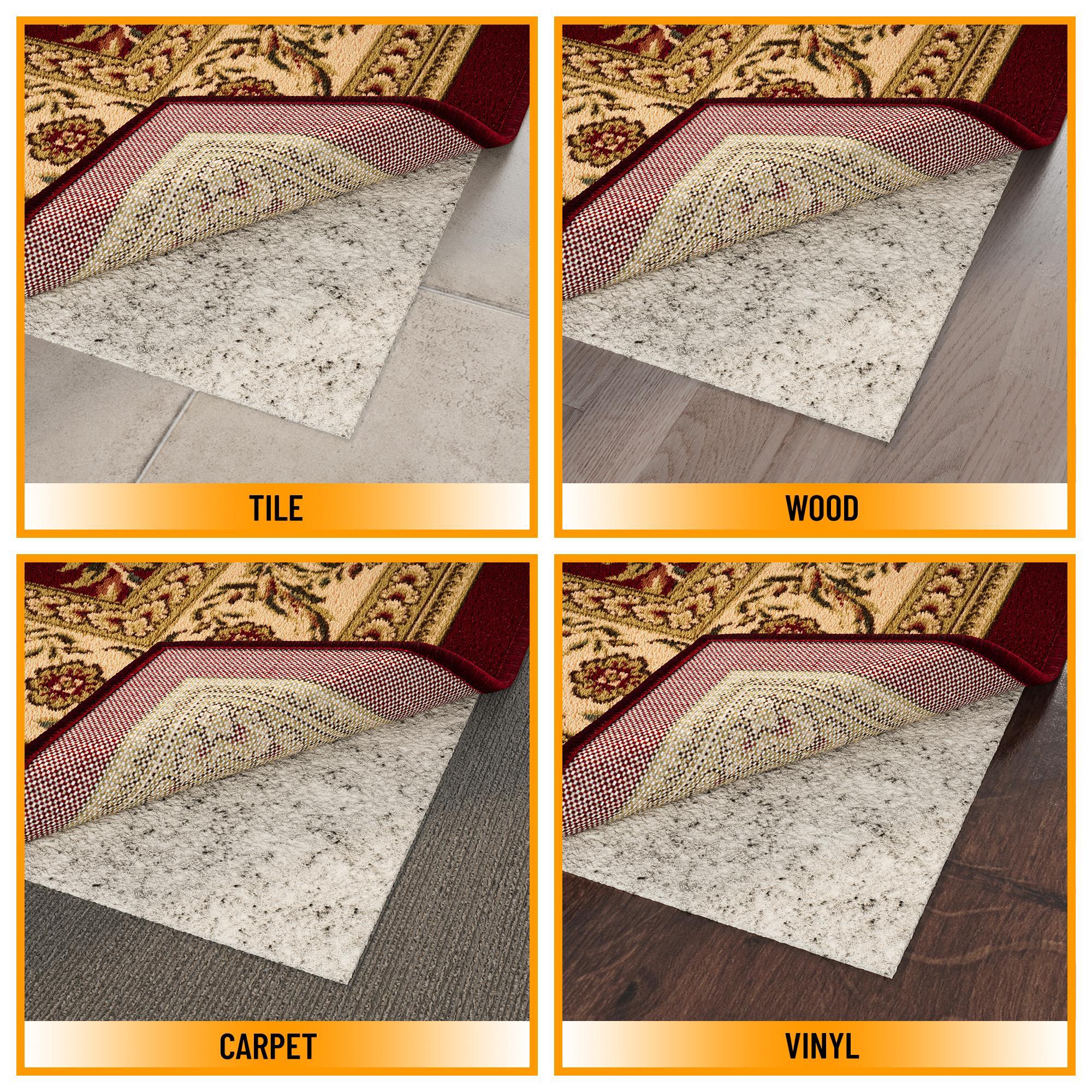 Ottomanson Non Slip Rug Pad Grip 1/8 Thick, Protection for Any Flooring Surface, Beige & Reviews | Wayfair