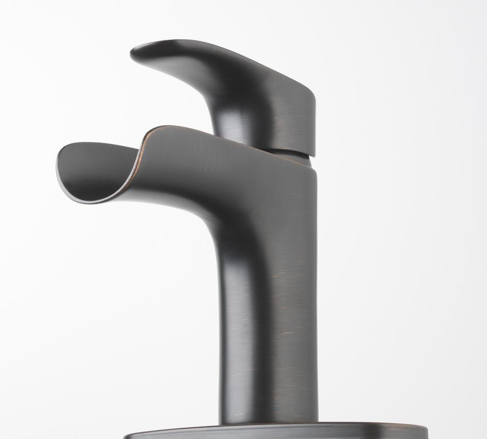 4" Center One Handle Bathroom Faucet Oil Rubbed Bronze - Tosca: EPA WaterSense Certified, Brass, Sink Mounted