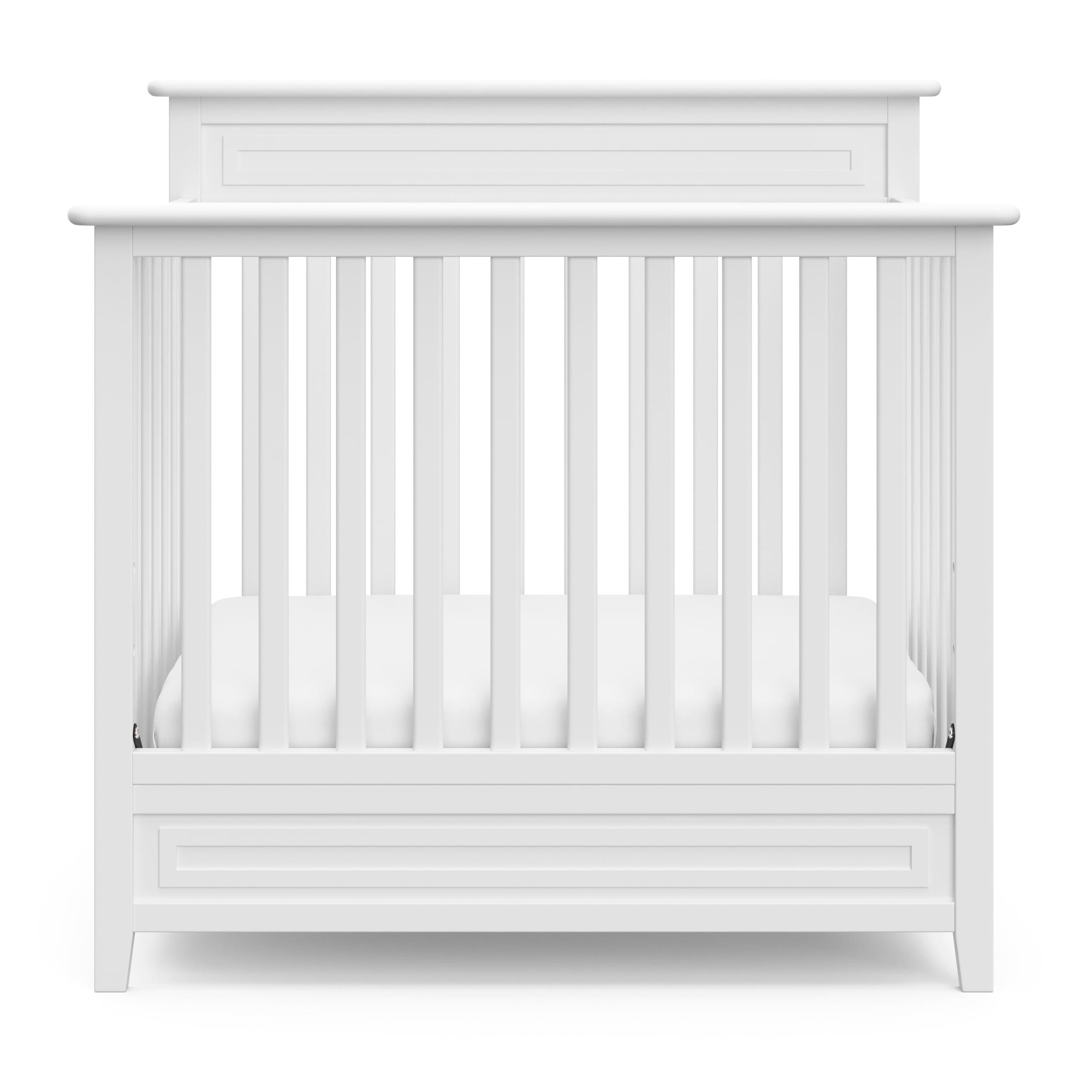 Petal 4-in-1 Mini Convertible Crib with Mattress