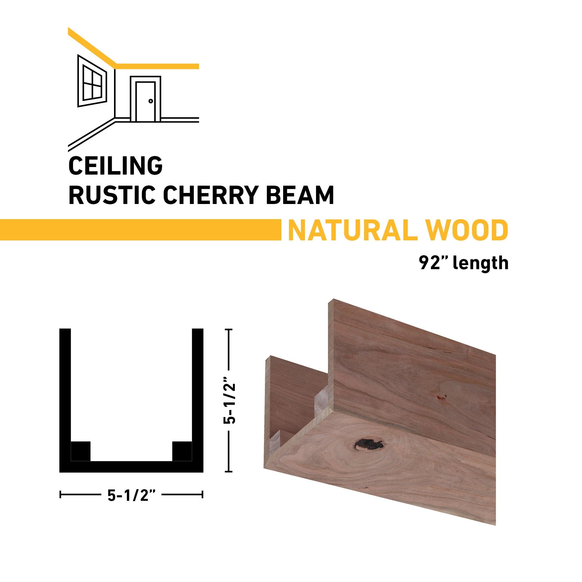 Ornamental Mouldings Rustic Box Beam Cherry