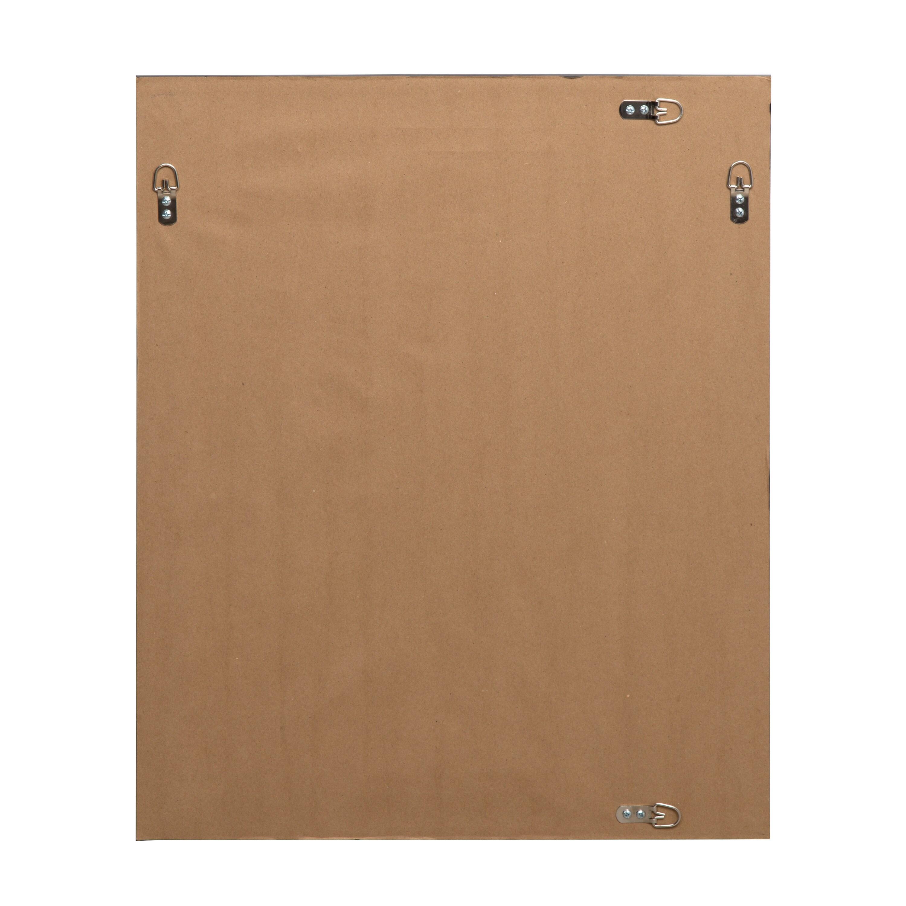 20" x 26" Calter Framed Wall Mirror White - Kate and Laurel