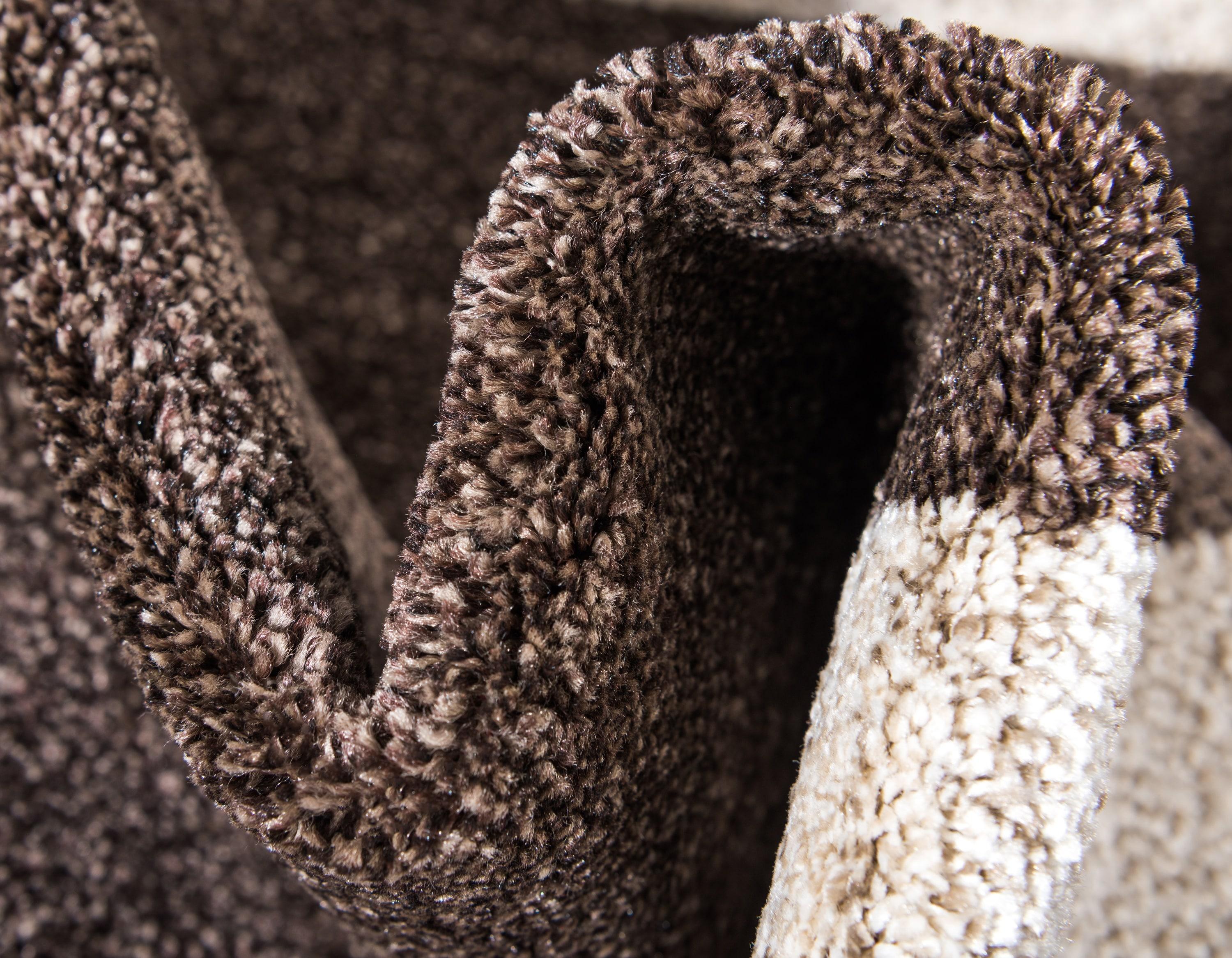 Unique Loom Del Mar Collection Area Rug - Maria (3' 3" x 5' 3" Rectangle Brown/Ivory)