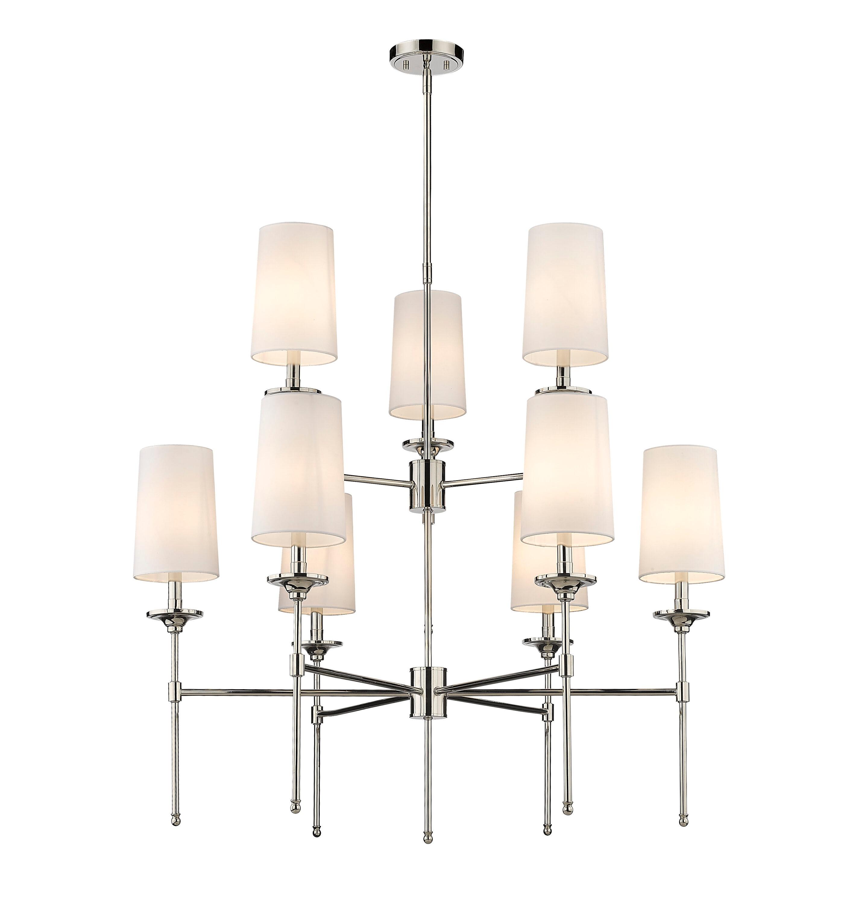 Three Posts™ Hayse 9 - Light Dimmable Chandelier