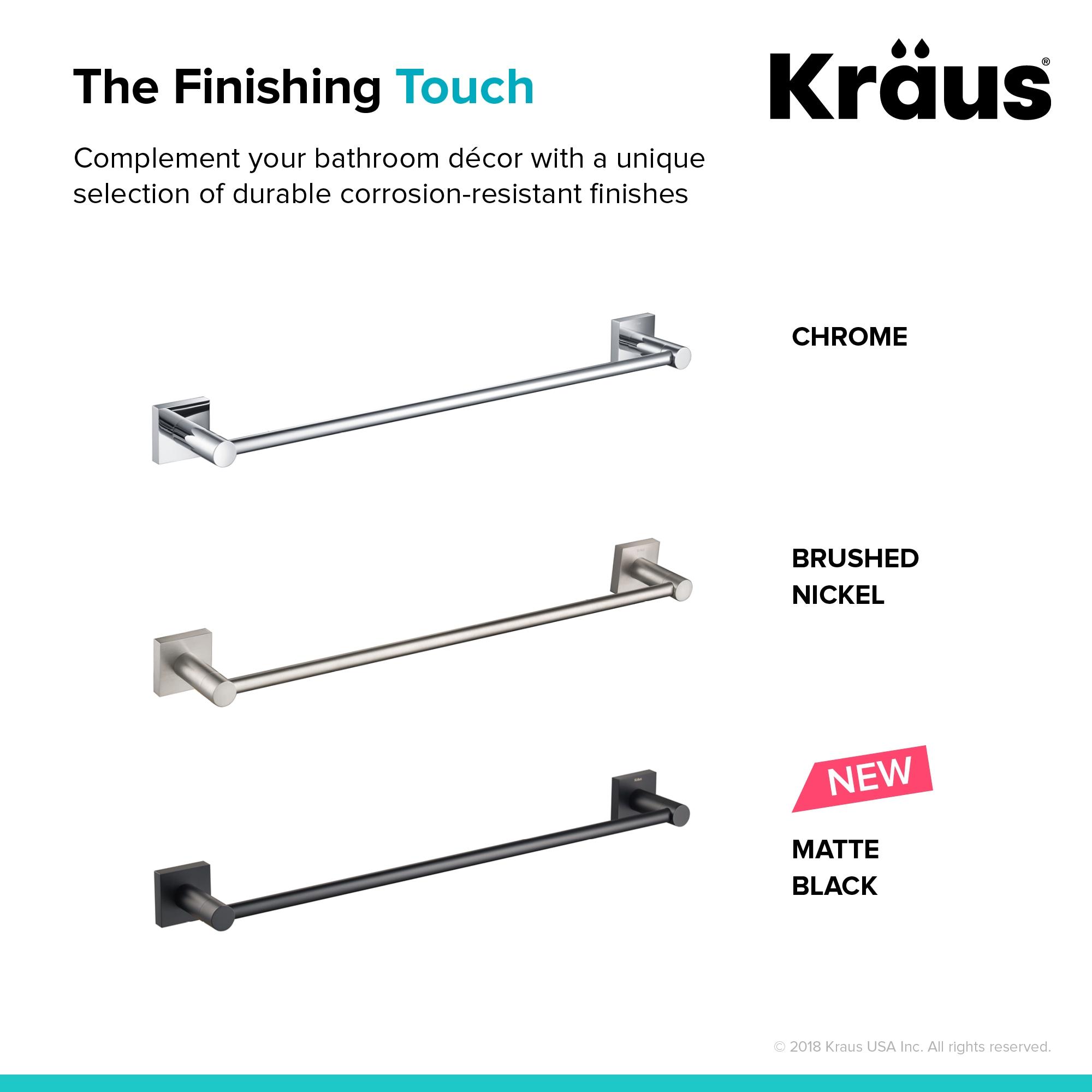 Ventus 18" Wall Mounted Towel Bar