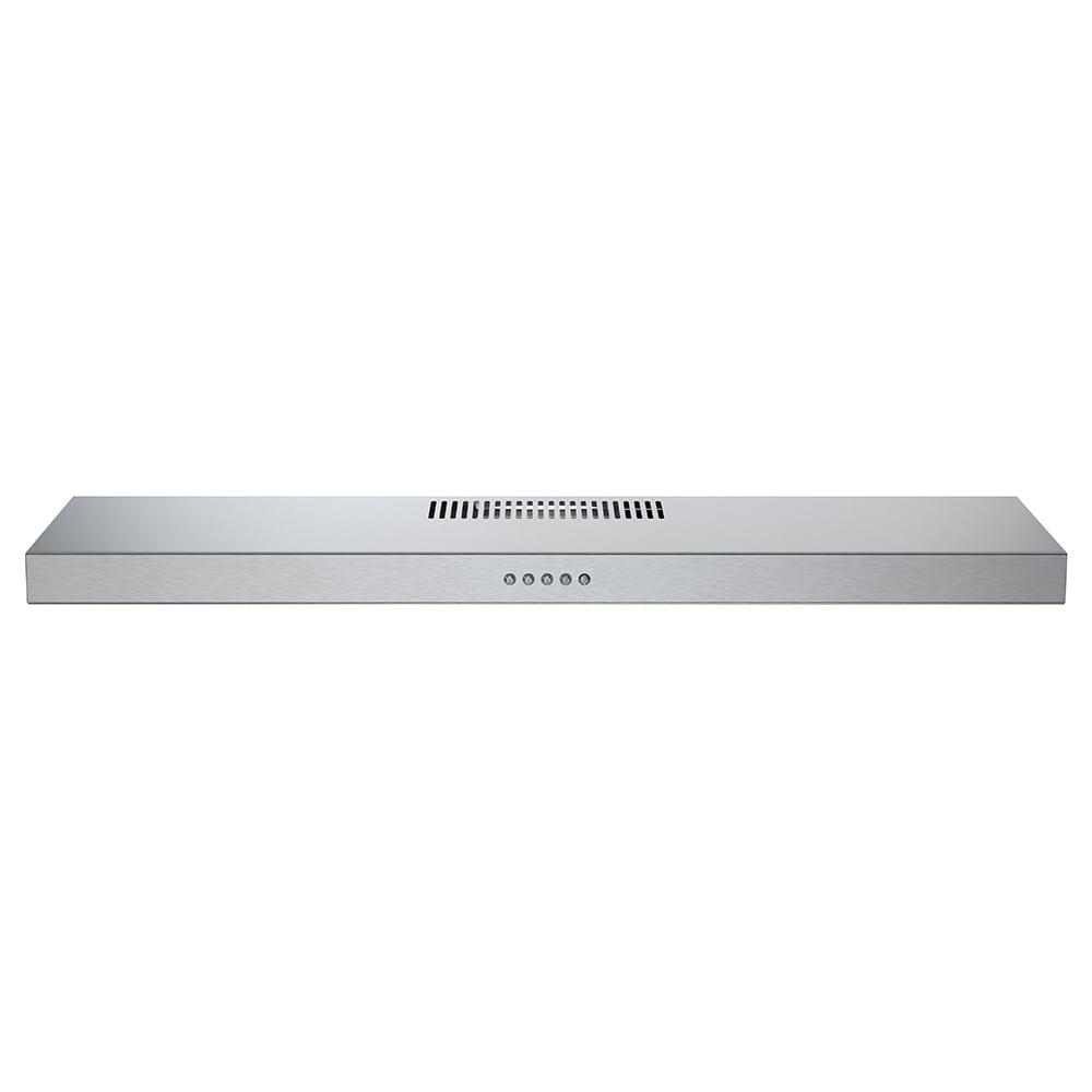 Streamline Longhena 36" 80 Cubic Feet Per Minute Convertible Under Cabinet Range Hood with Mesh Filter and Light Included