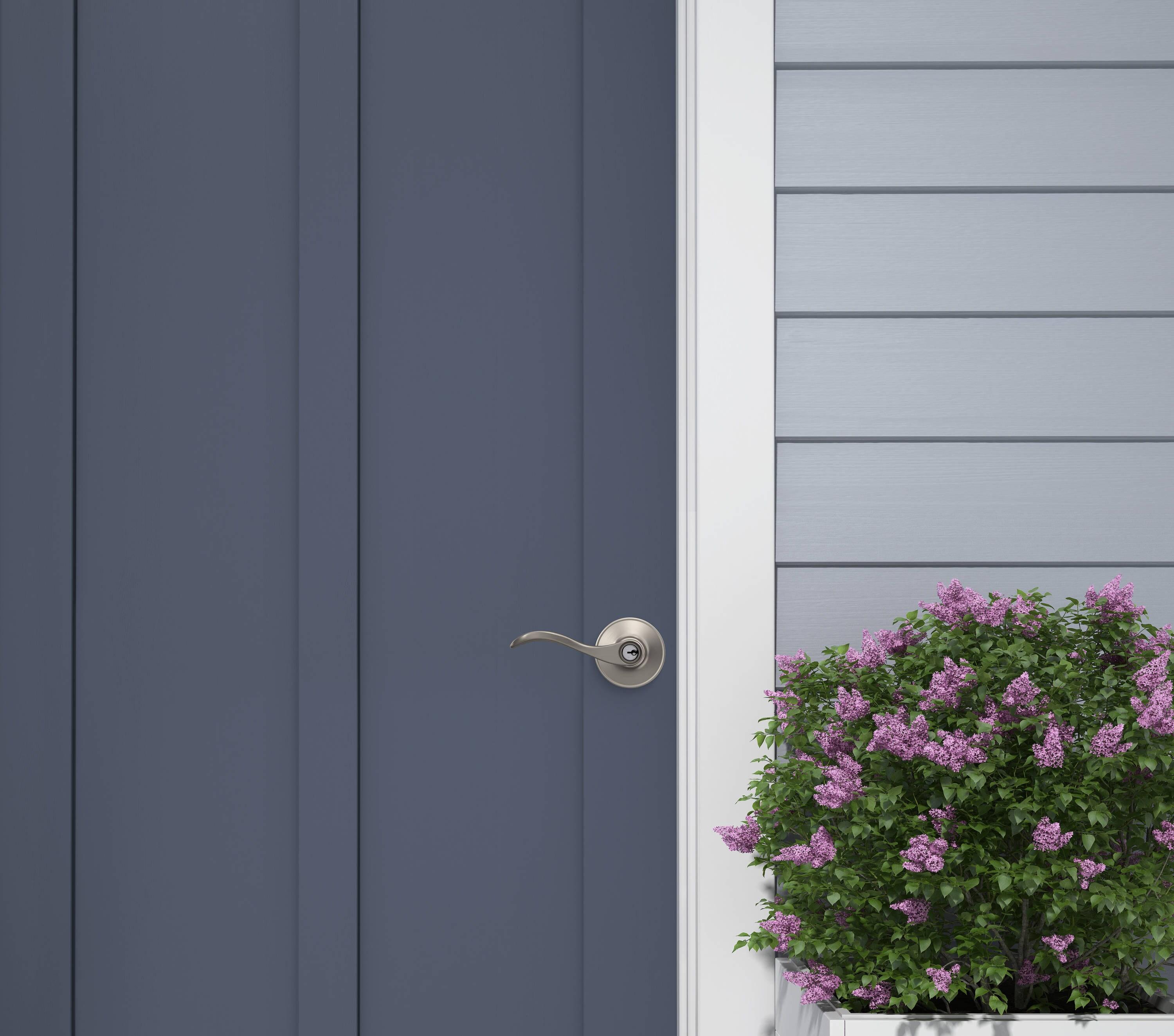 Accent Privacy Door Lever with Rosette