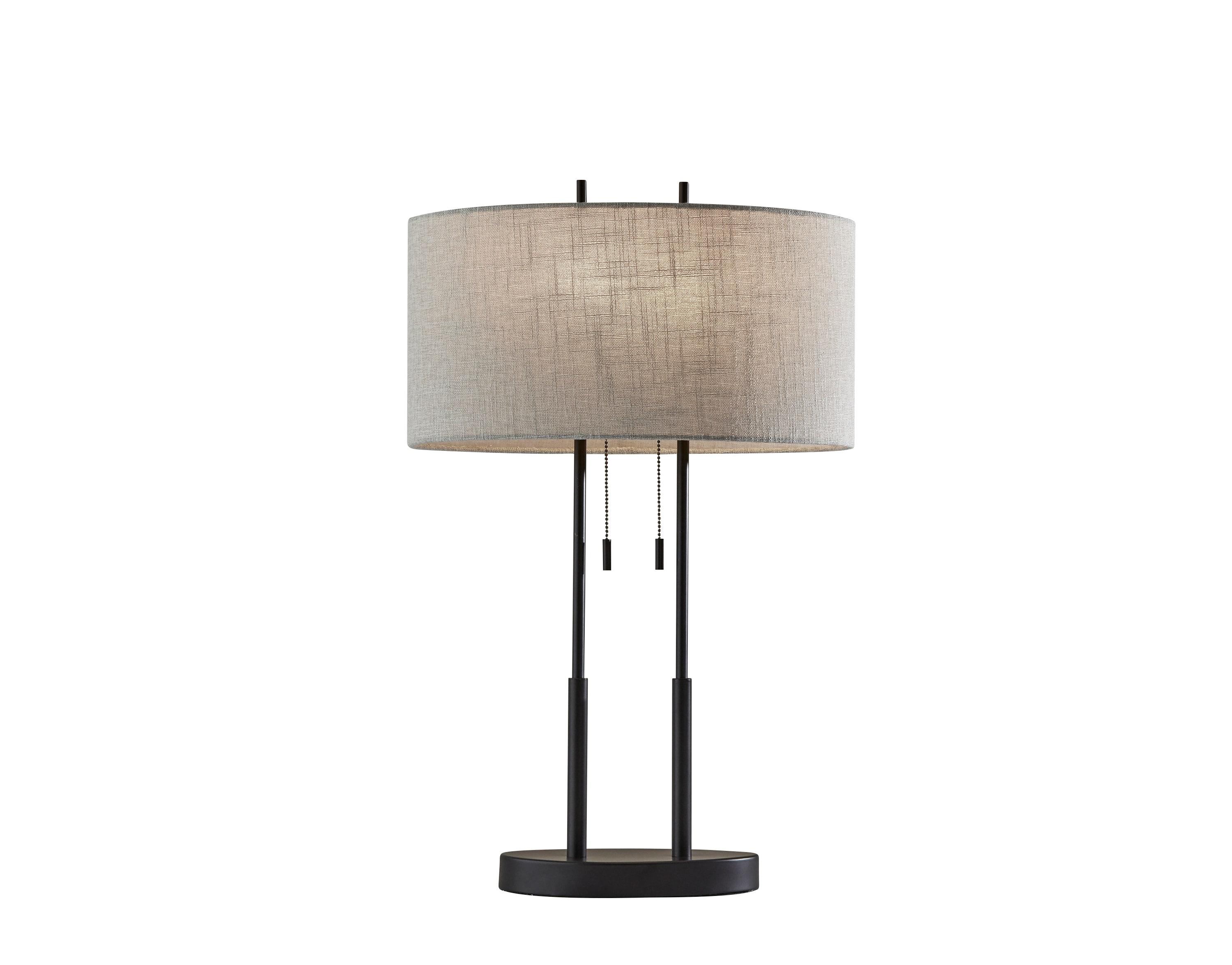 Tuppence Metal Table Lamp (27")