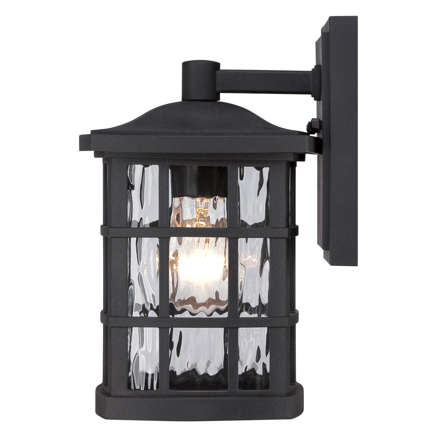 Quoizel Lighting Stonington 1 - Light Sconce in  Mystic Black