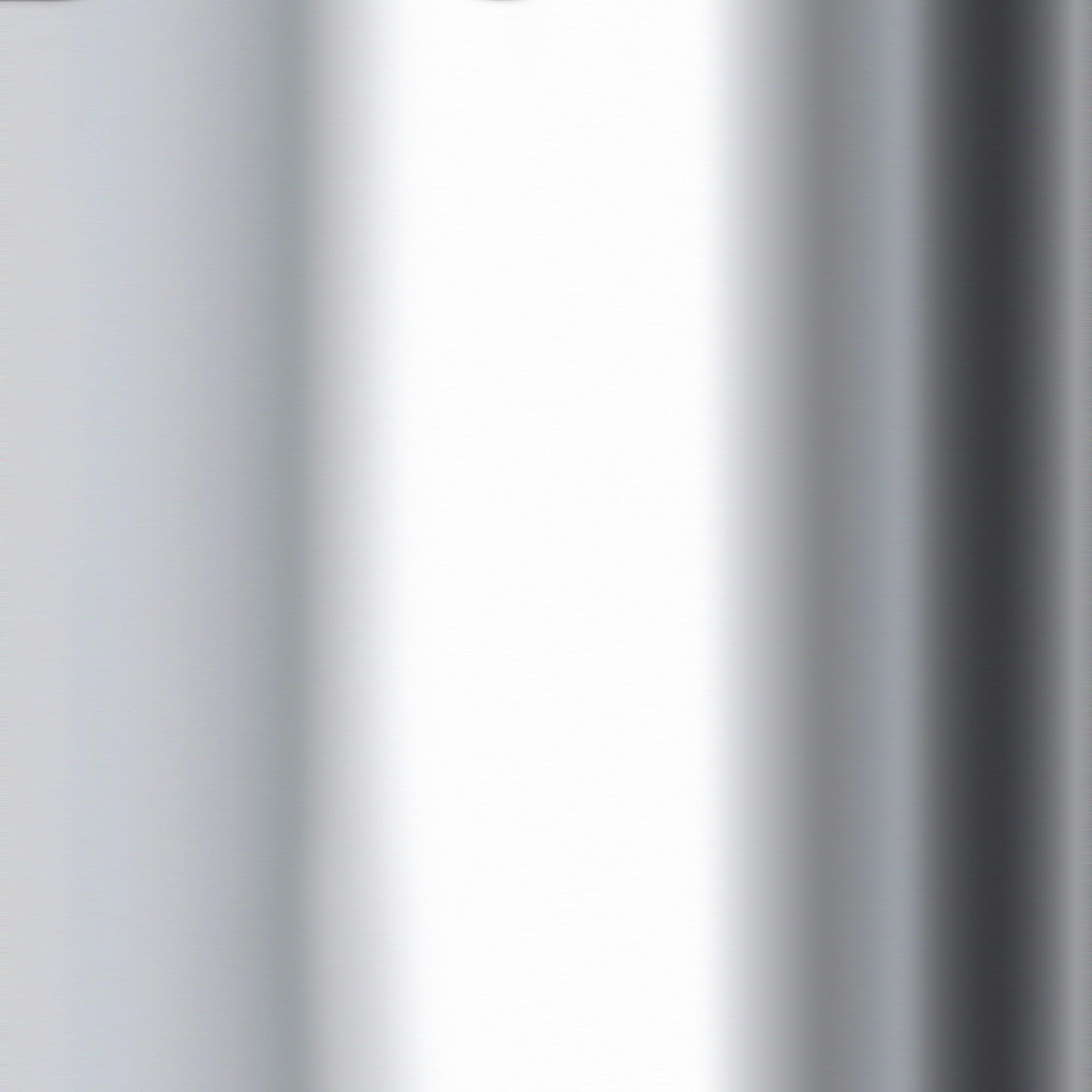 Evelyn&Zoe Simone 2-Light Floor Lamp with Fabric Shade, Matte White/Polished Nickel/White