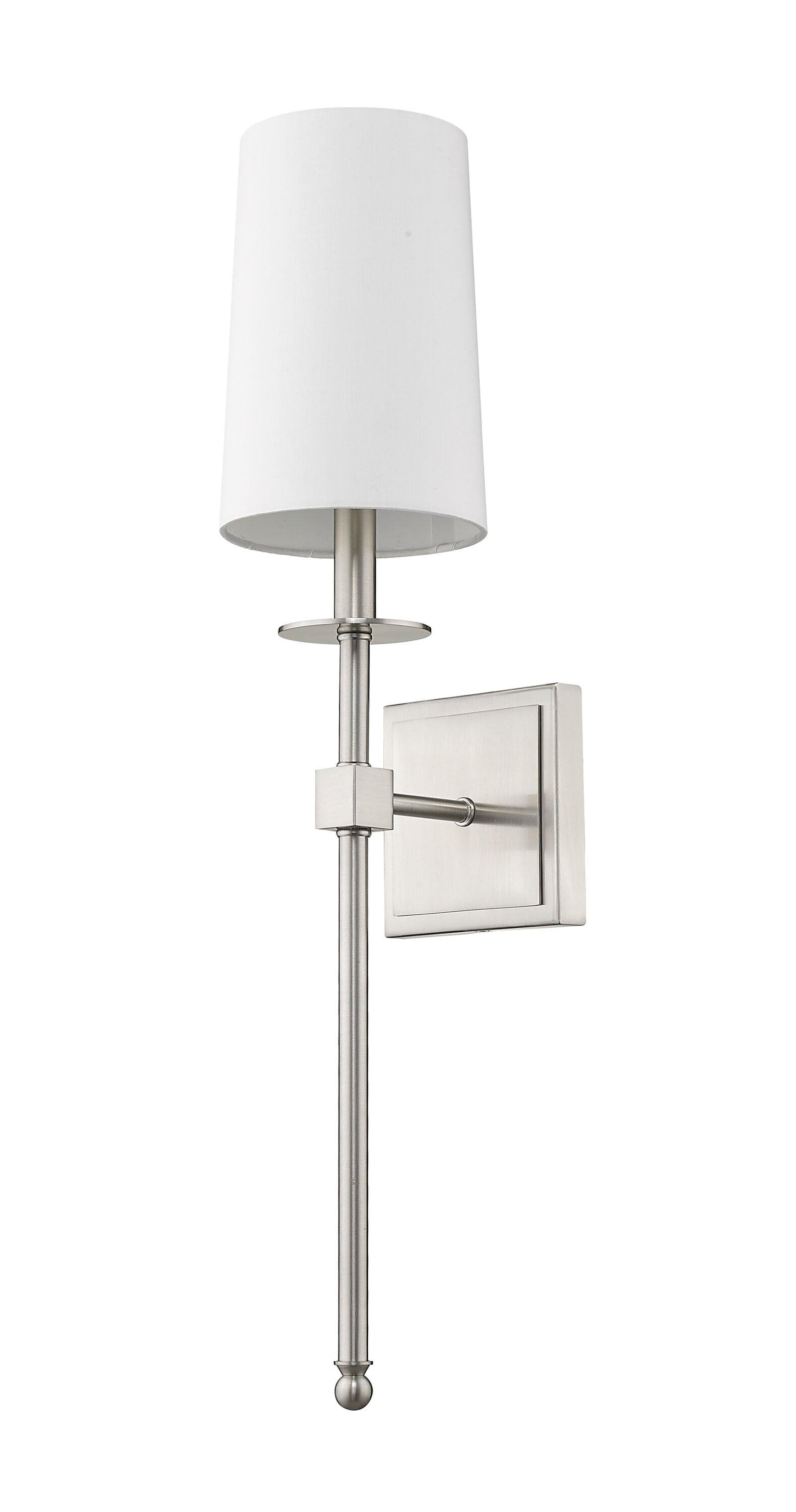 Z-Lite Camila 1 - Light Wall Light in  Brushed Nickel