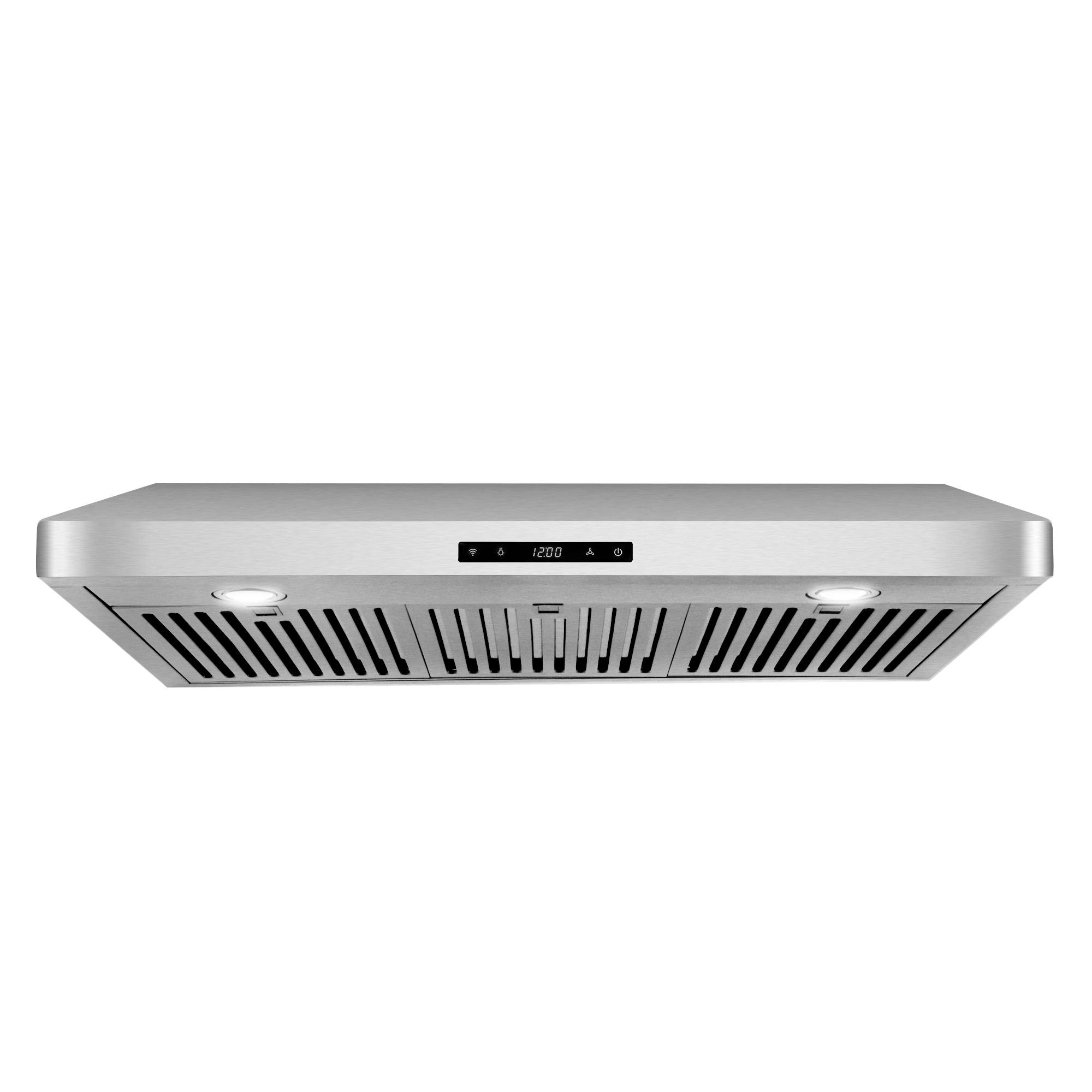 Cosmo 36 in. Haven Collection Ducted Under Cabinet Range Hood, Touch Controls, LED Lights, Permanent Filters, Stainless Steel