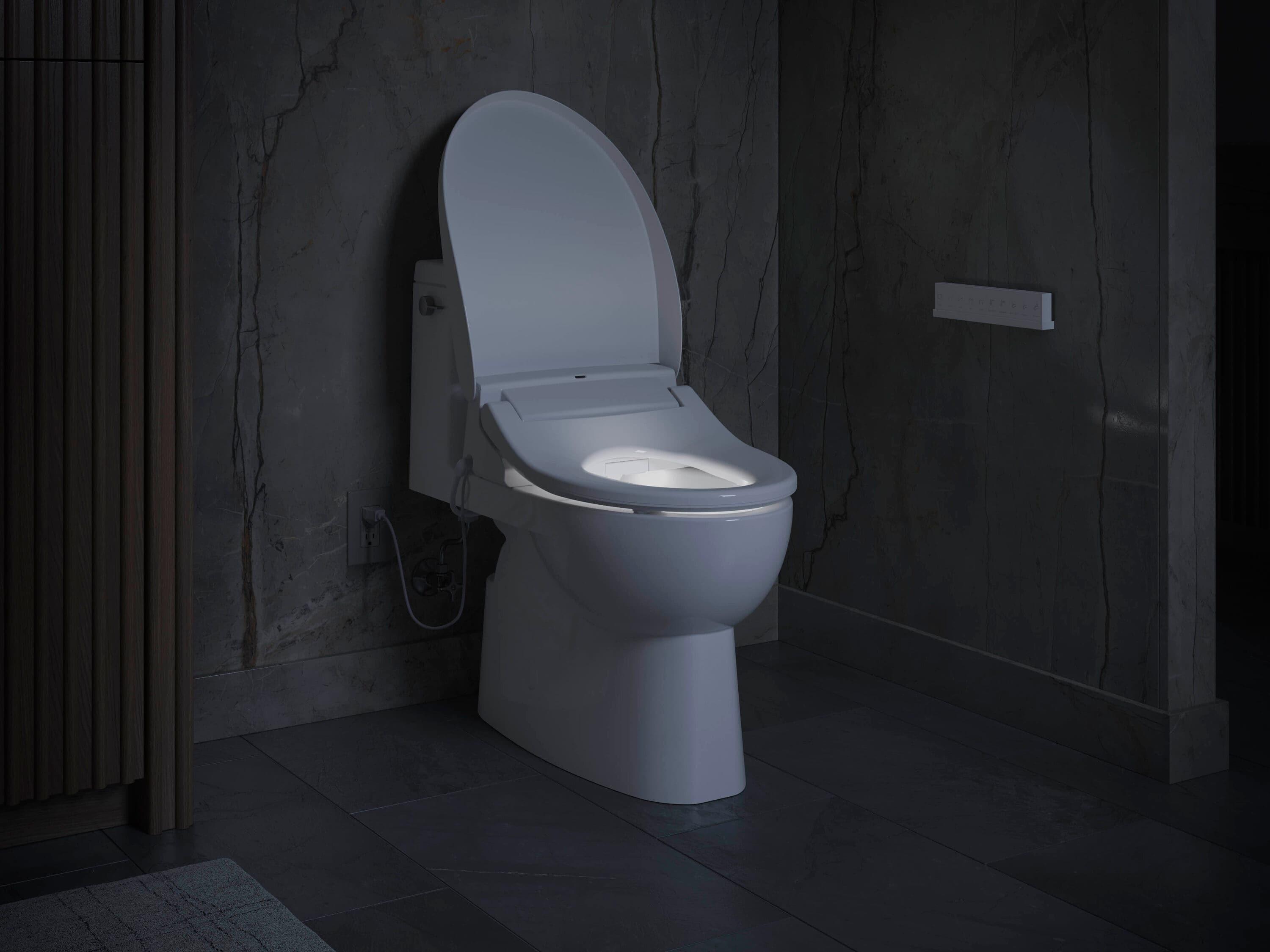 Purewash E580 Elongated Bidet Toilet Seat