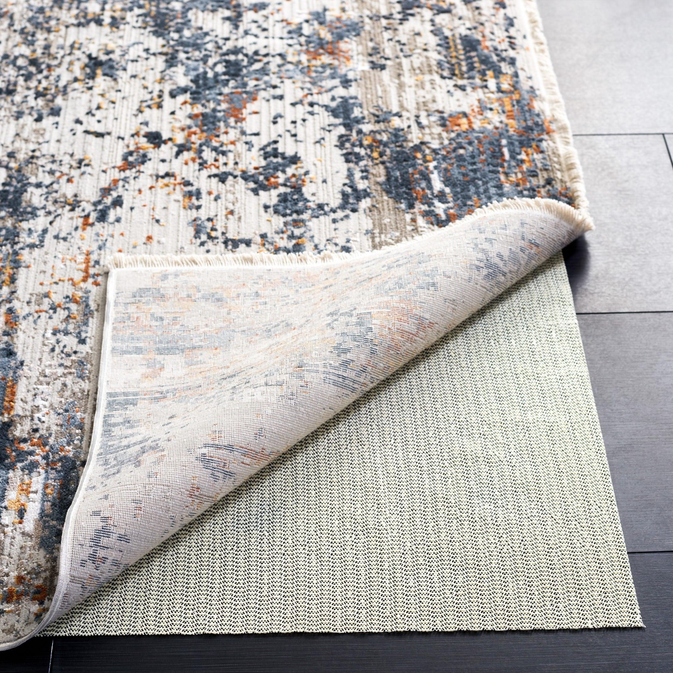 Ultra Pad PAD121 Power Loomed Indoor Rug Pad - White - 6' x 6' - Safavieh