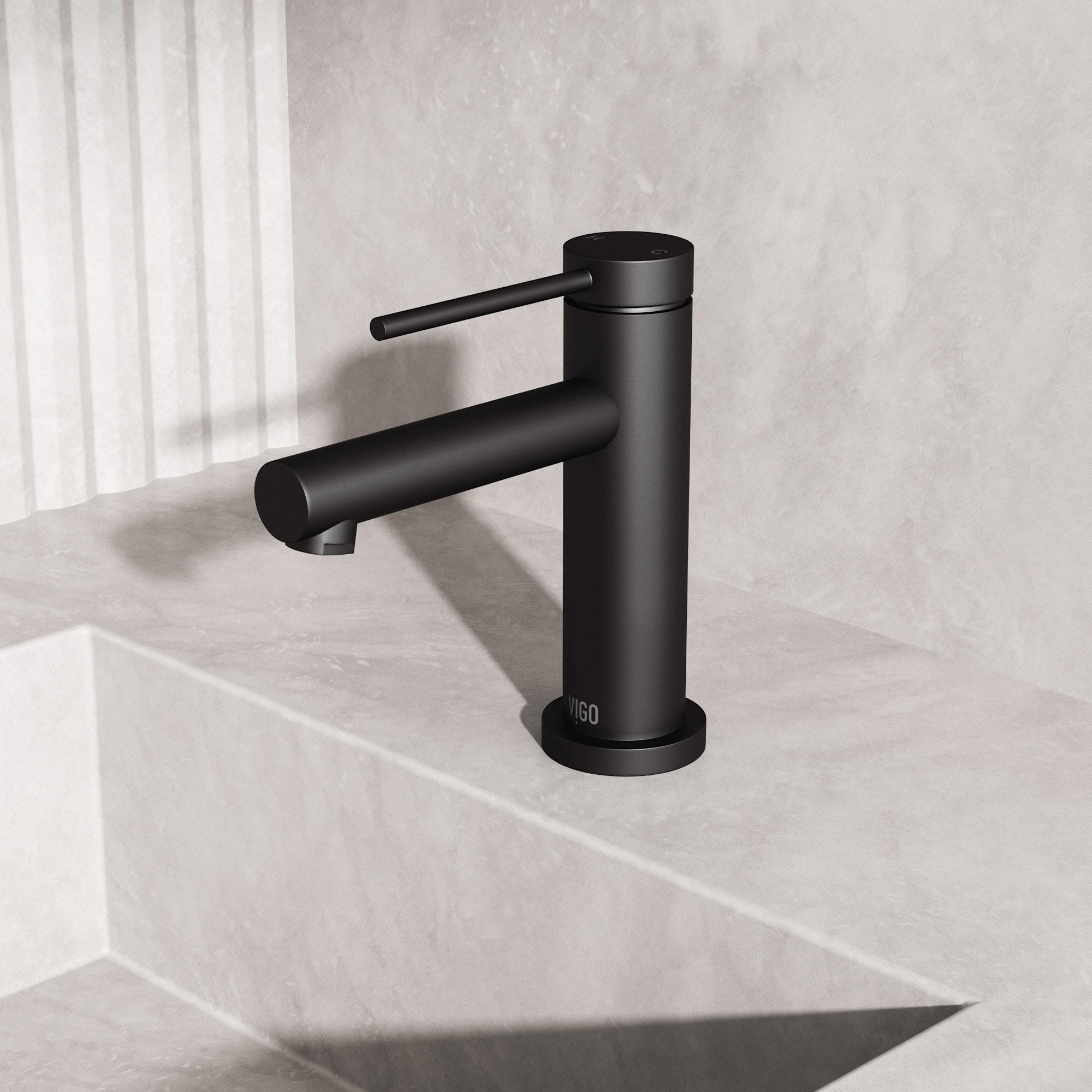 Jewel 6 in. H Single-Hole Single Handle Bathroom Faucet