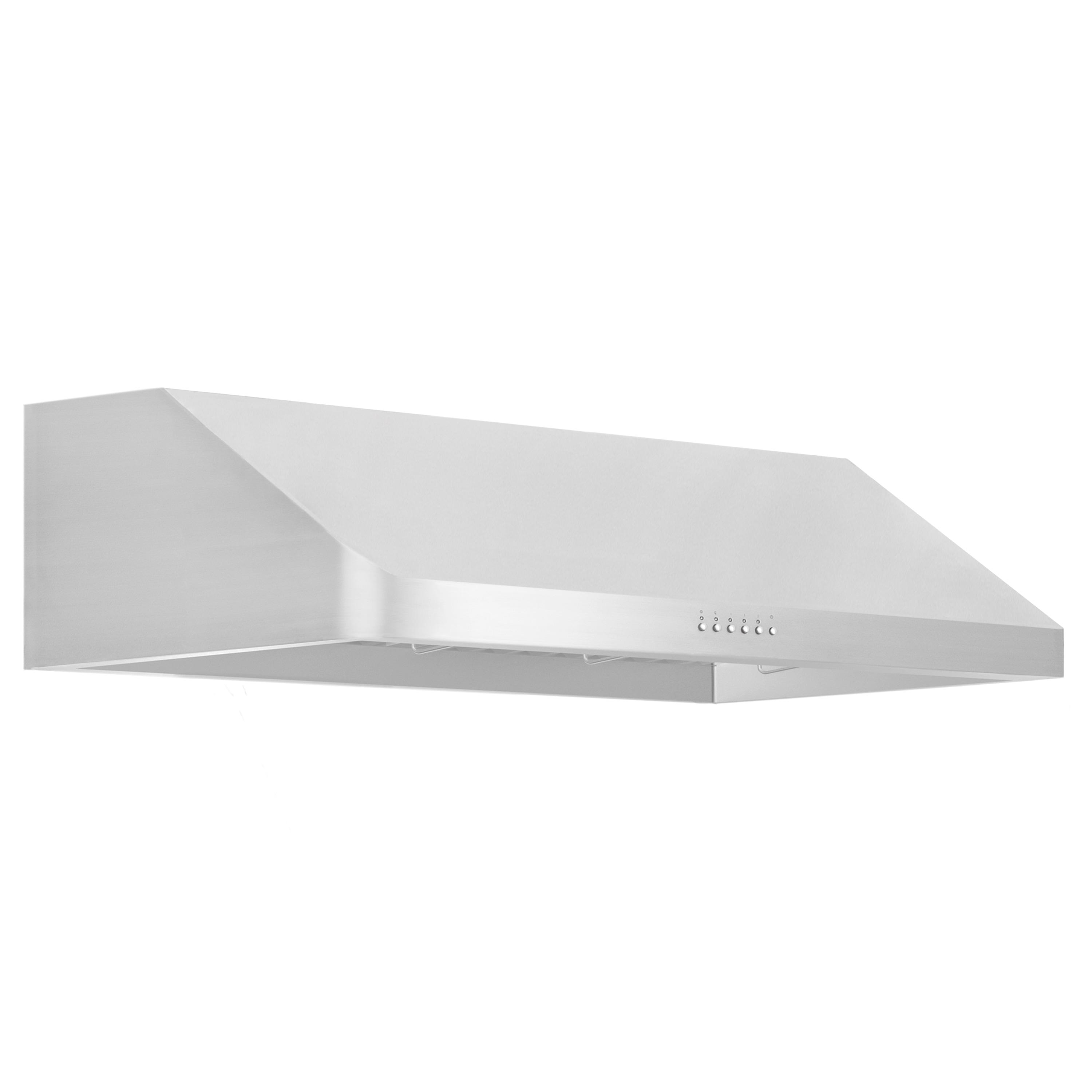 30" 600 CFM Ducted Under Cabinet Range Hood in Brushed 430 Stainless Steel