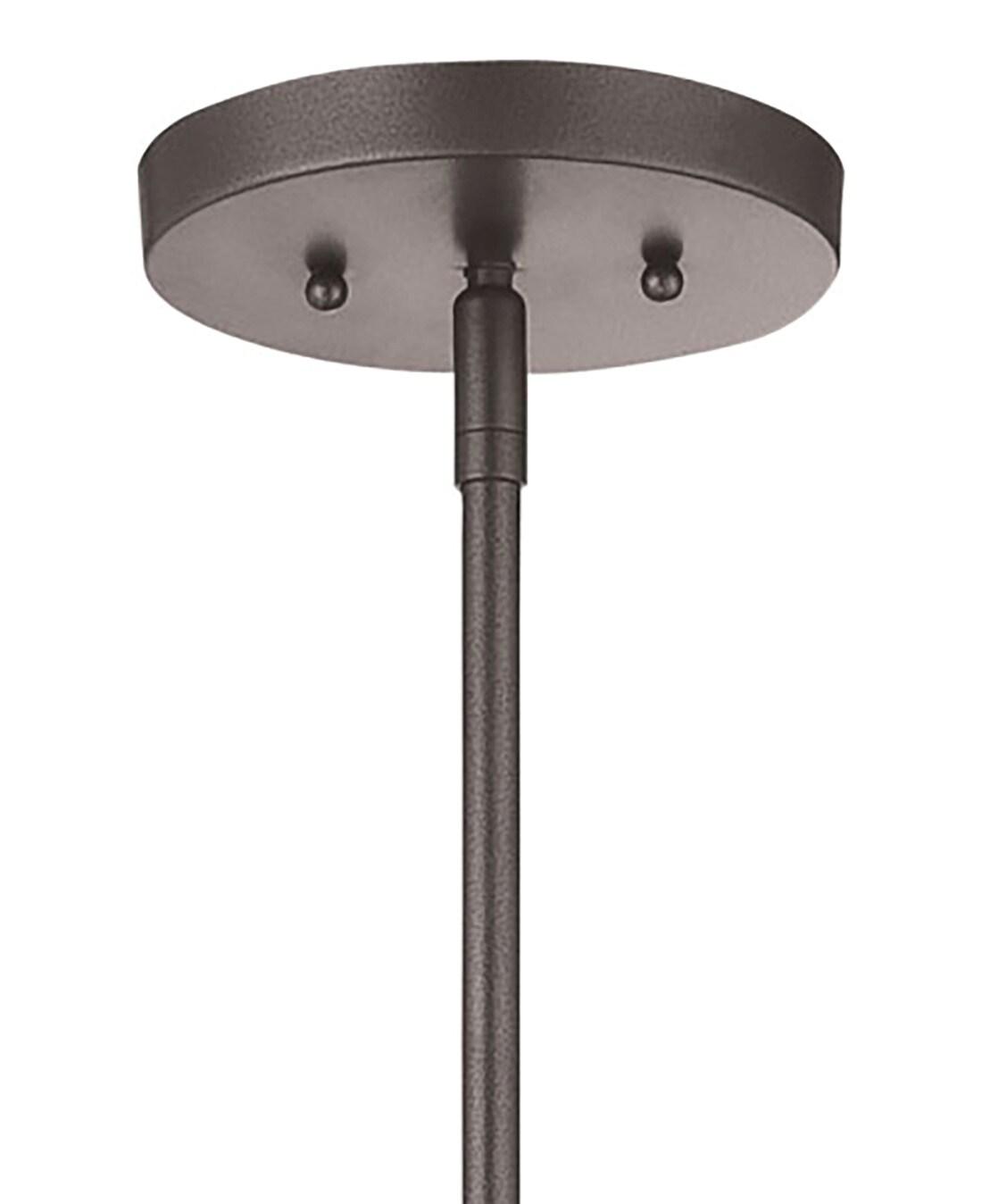 4101-172-Minka Lavery-Parsons Studio - 1 Light Mini Pendant in Transitional Style - 10 inches tall by 4.25 inches wide-Smoked Iron Finish