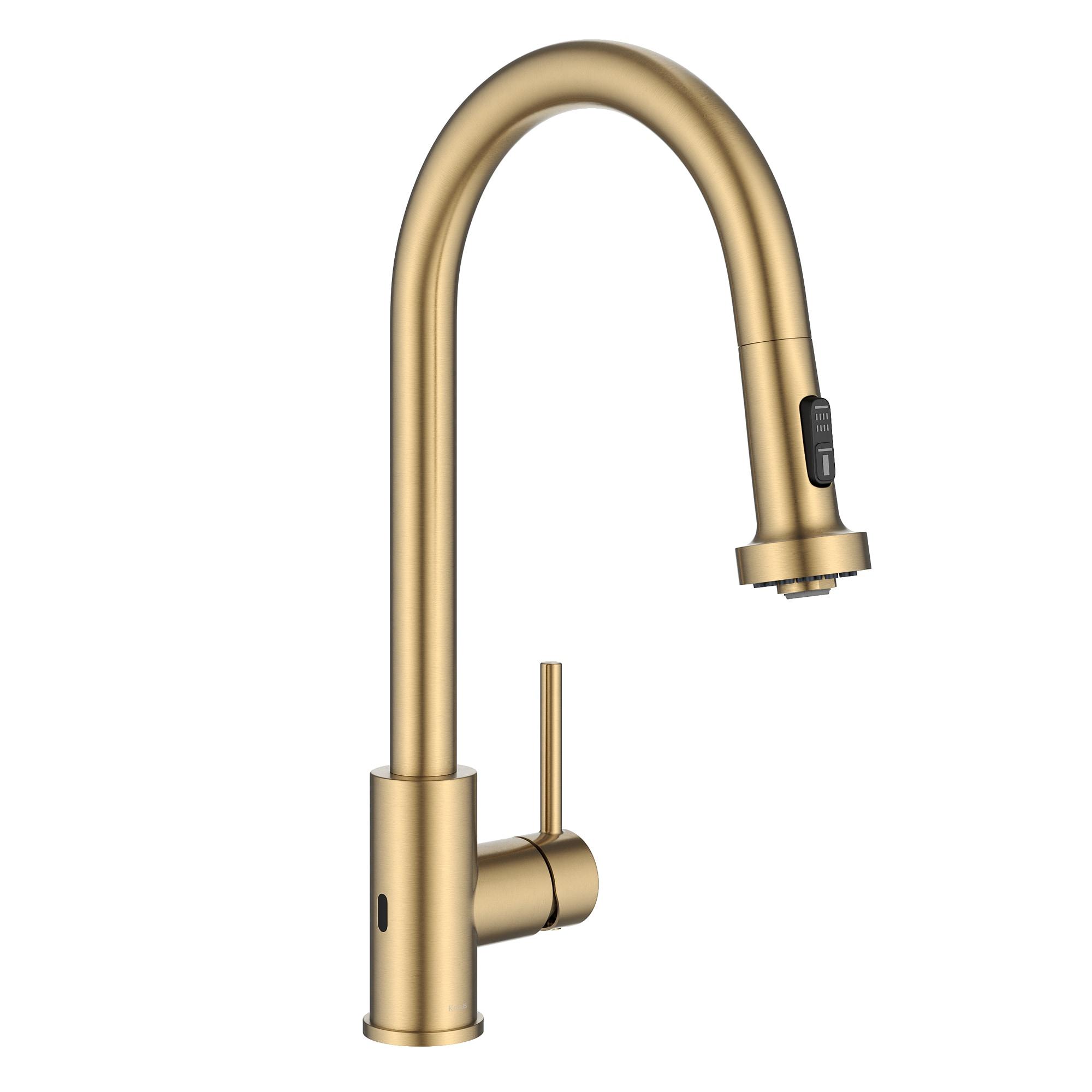 KRAUS Bolden Motion Sensor Single Handle Pull Down Touchless Kitchen Faucet