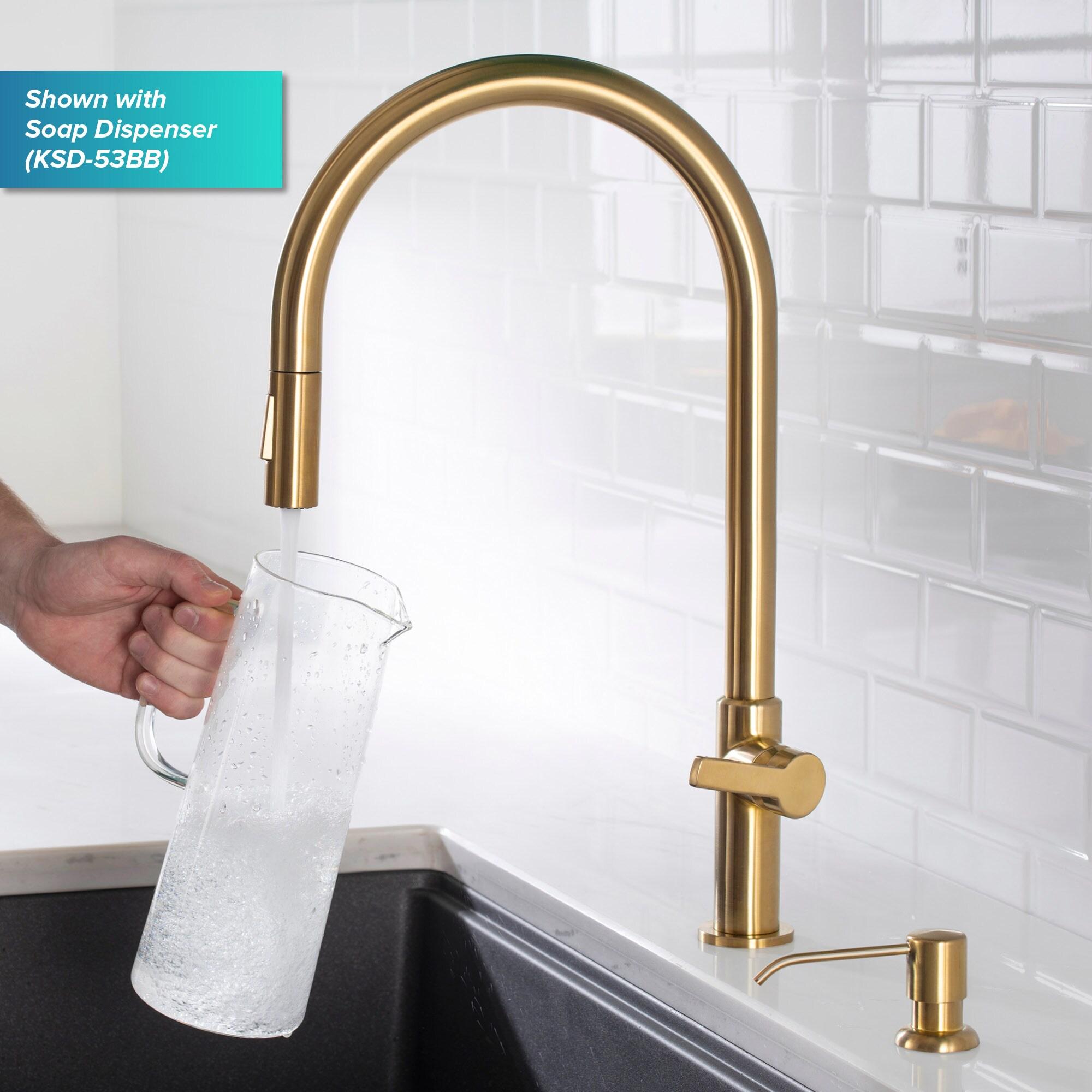 Oletto Single Handle Pull-Down Kitchen Faucet