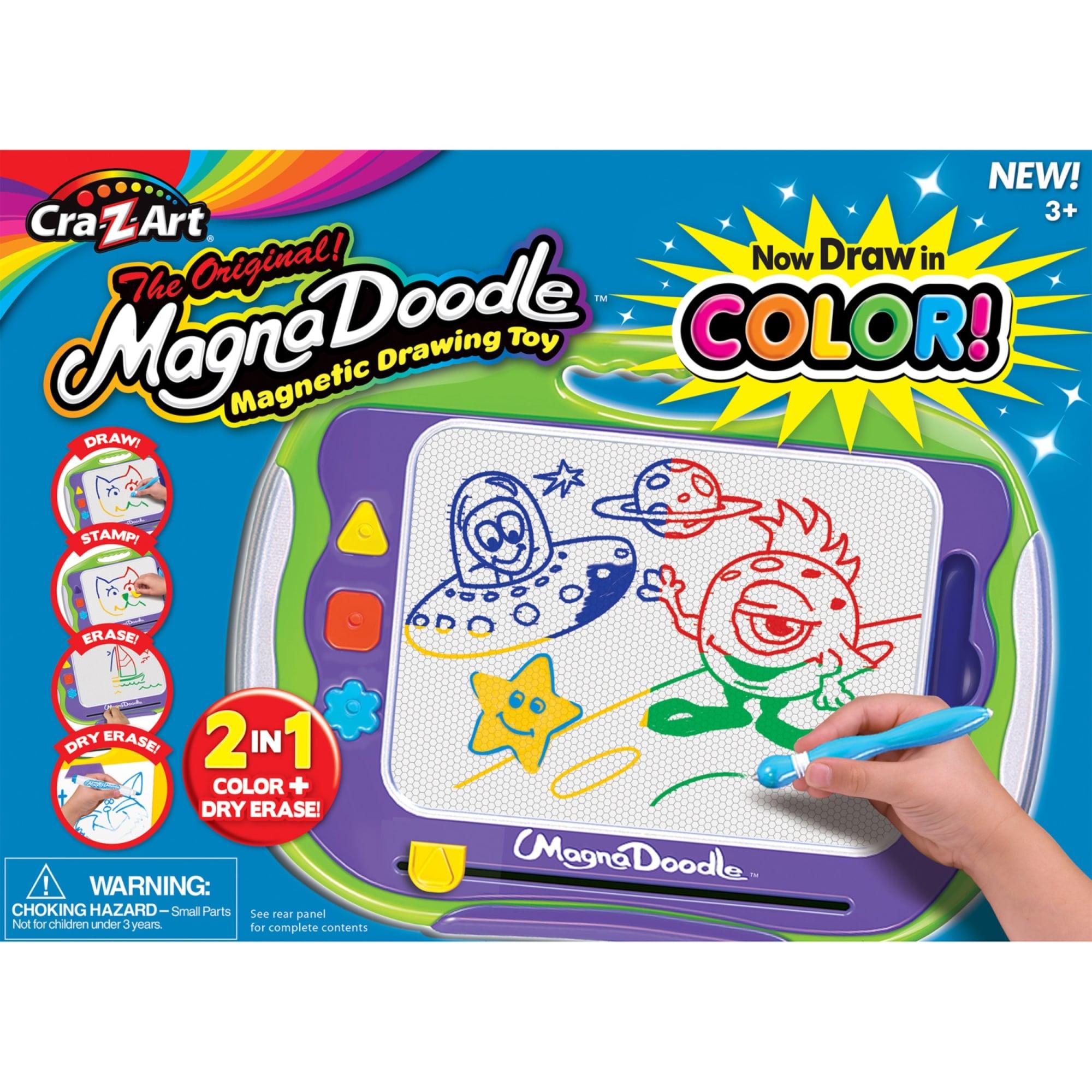 Cra-Z-Art Magna Doodle in Color - 50 Years of Creative Fun with Magnetic Drawing Board, Ages 3+