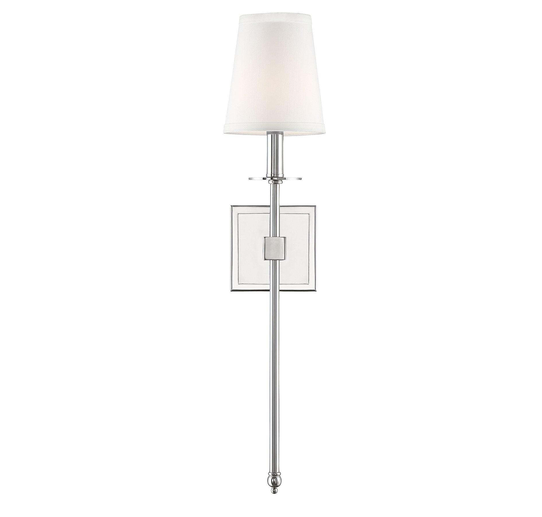 Savoy House Monroe 1 - Light Wall Light in  Polished Nickel