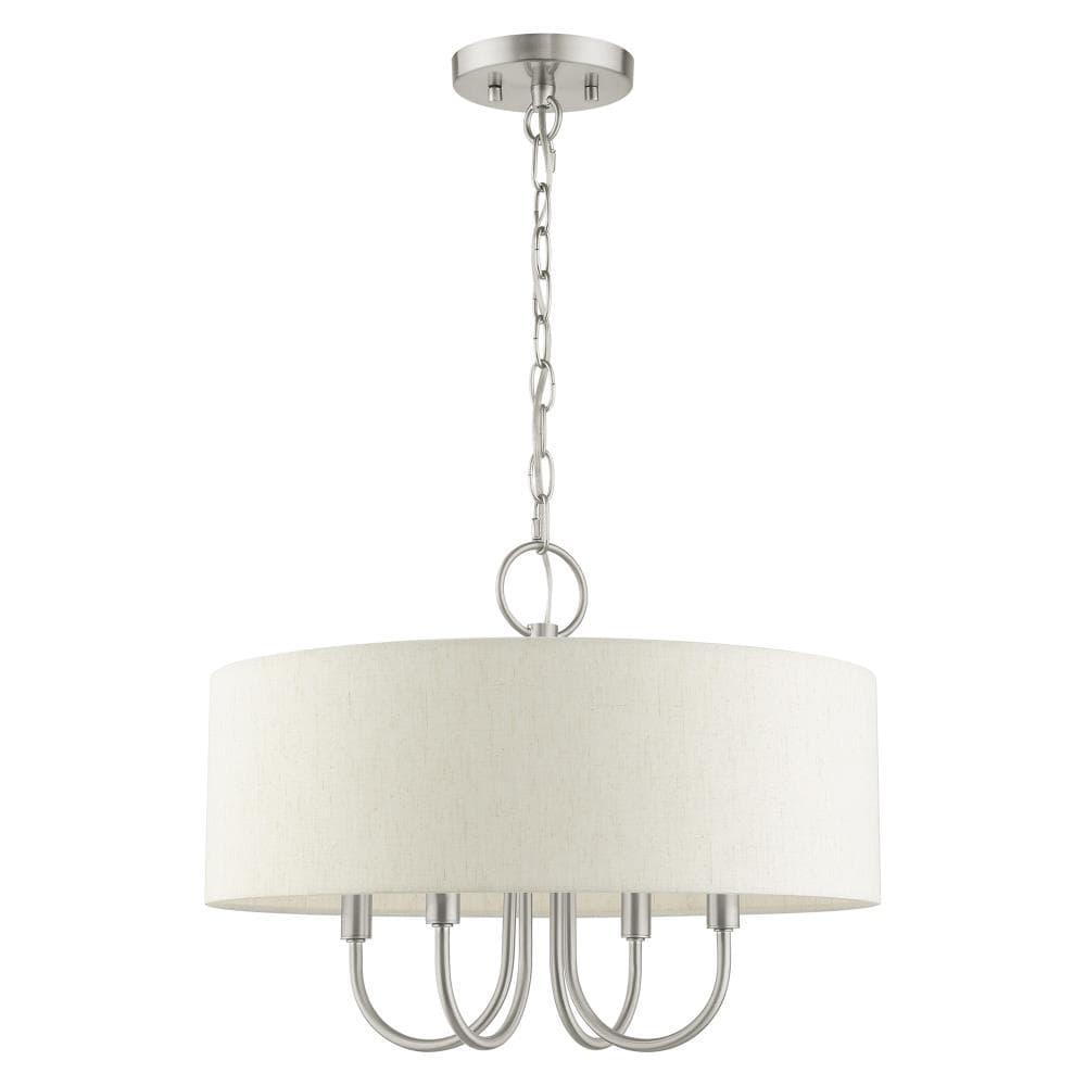 Livex Lighting Blossom 4 - Light Pendant in Brushed Nickel