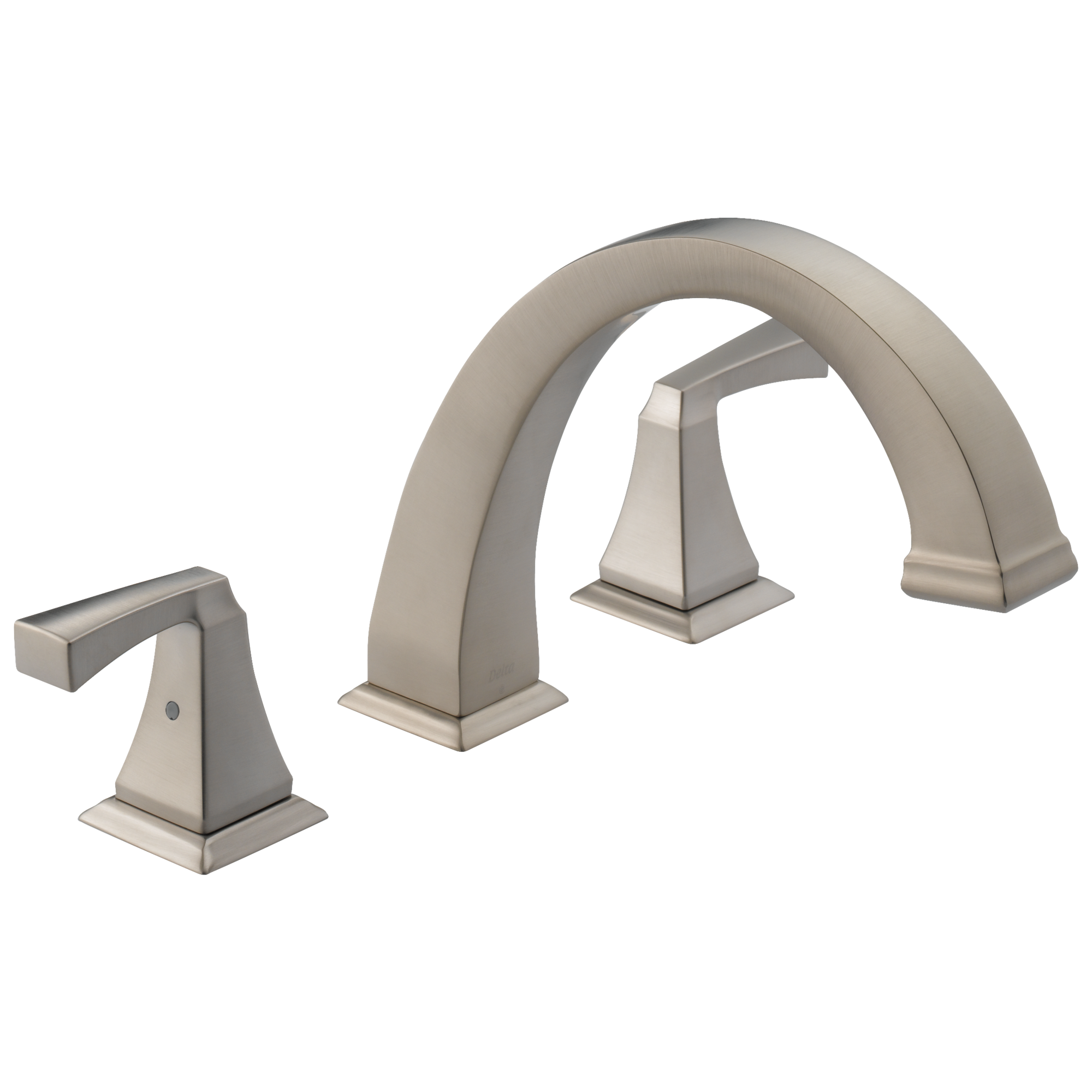 Dryden Double Handle Deck Mounted Roman Tub Faucet Trim