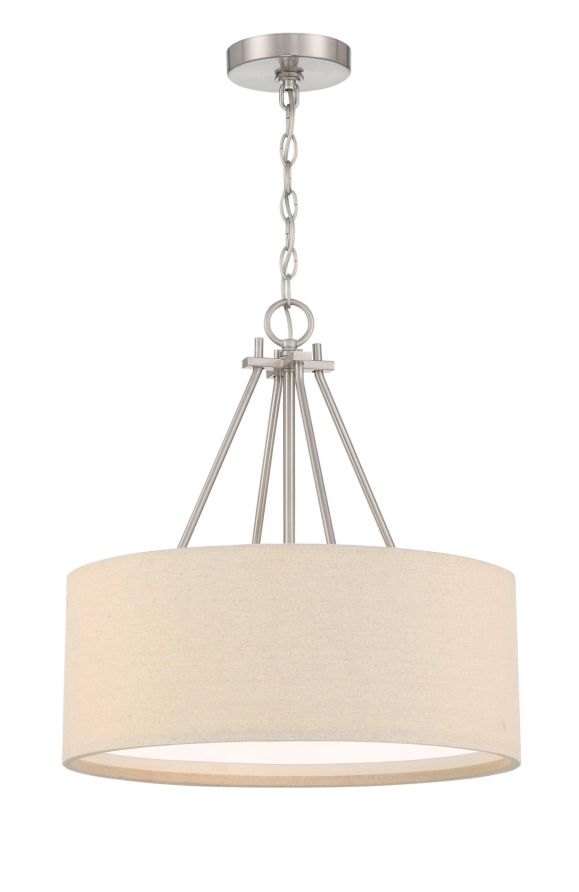 Craftmade Lighting Duke 3 - Light Pendant in  Brushed Polished Nickel