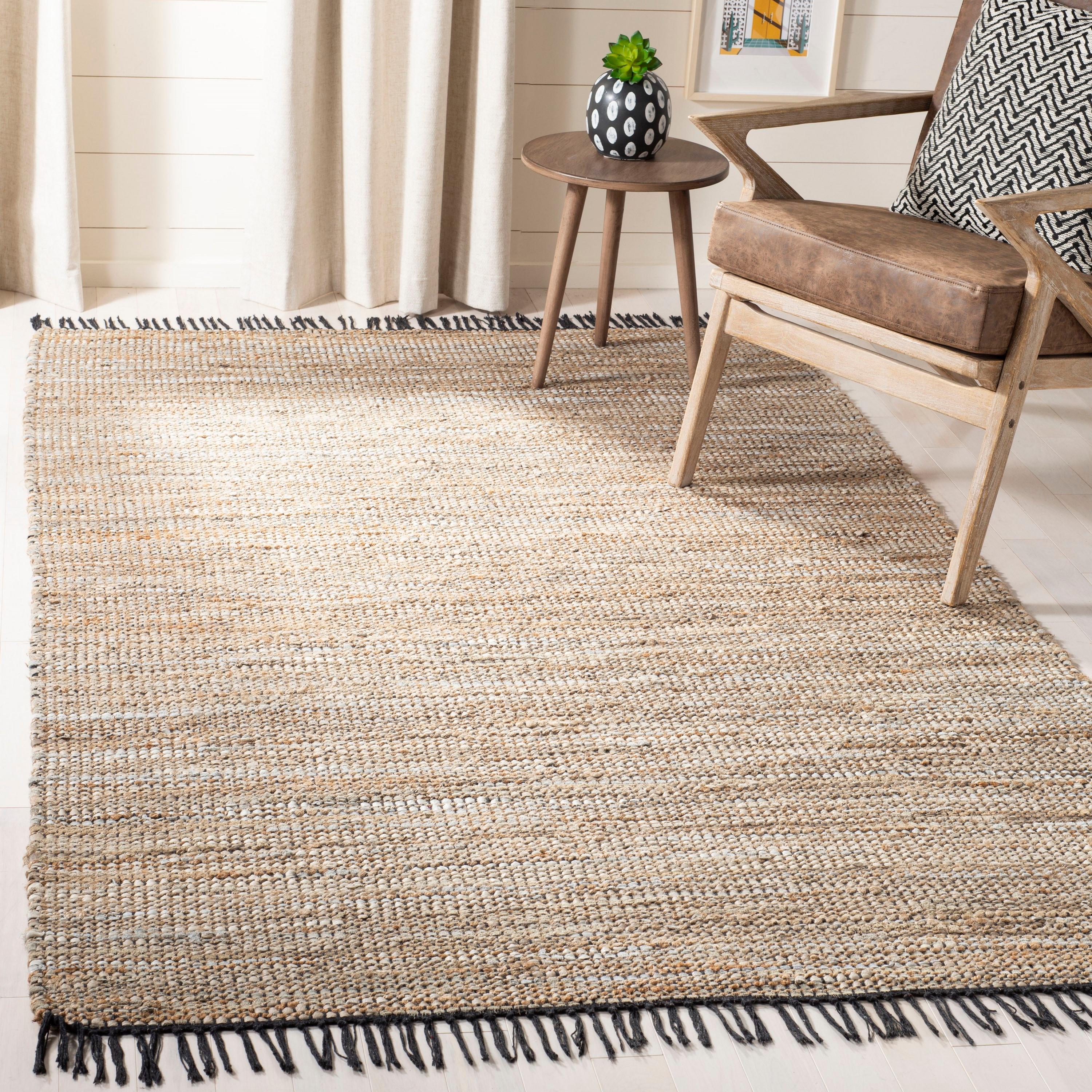 Vintage Leather VTL203 Hand Woven Area Rug - Beige - 3'x5' - Safavieh.