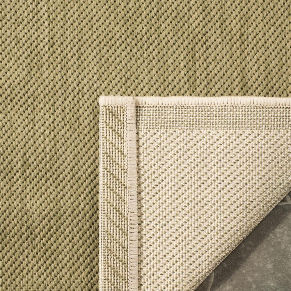 Courtyard CY6243 Power Loomed Indoor and Outdoor Area Rug - Green/Beige - 6'7"x9'6" - Safavieh