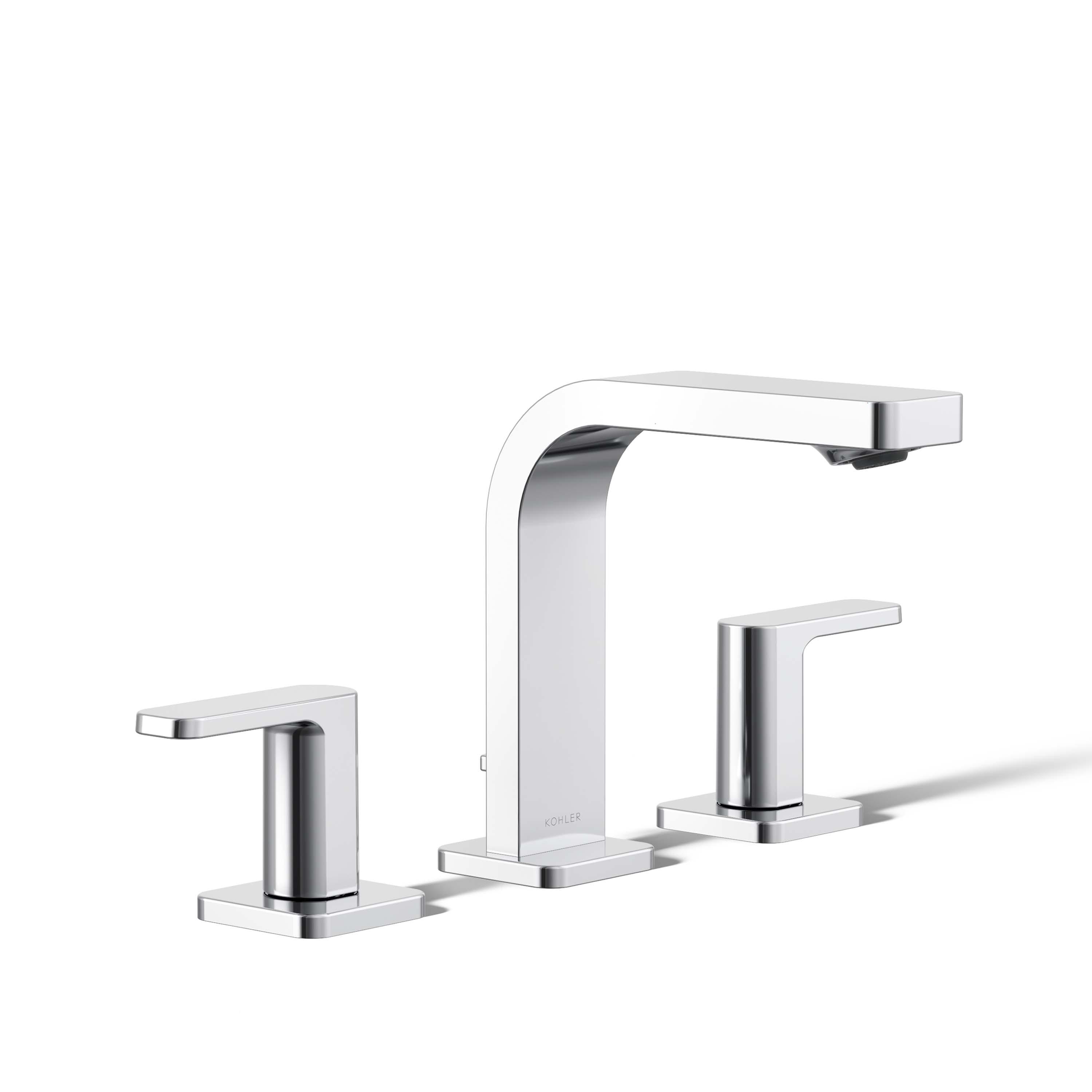 Parallel™Widespread Bathroom Faucet, 3-Hole Two Lever Handle Bathroom Sink Faucet, 1.2 GPM