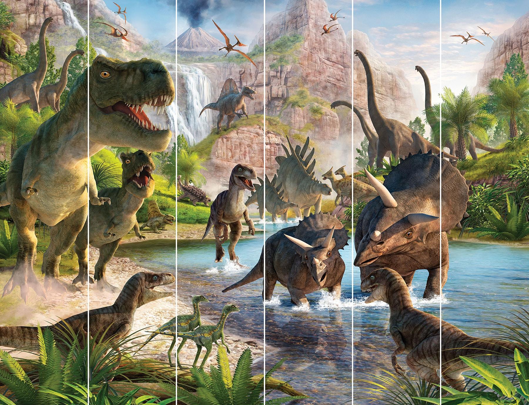 Walltastic Dinosaur Land Wall Mural