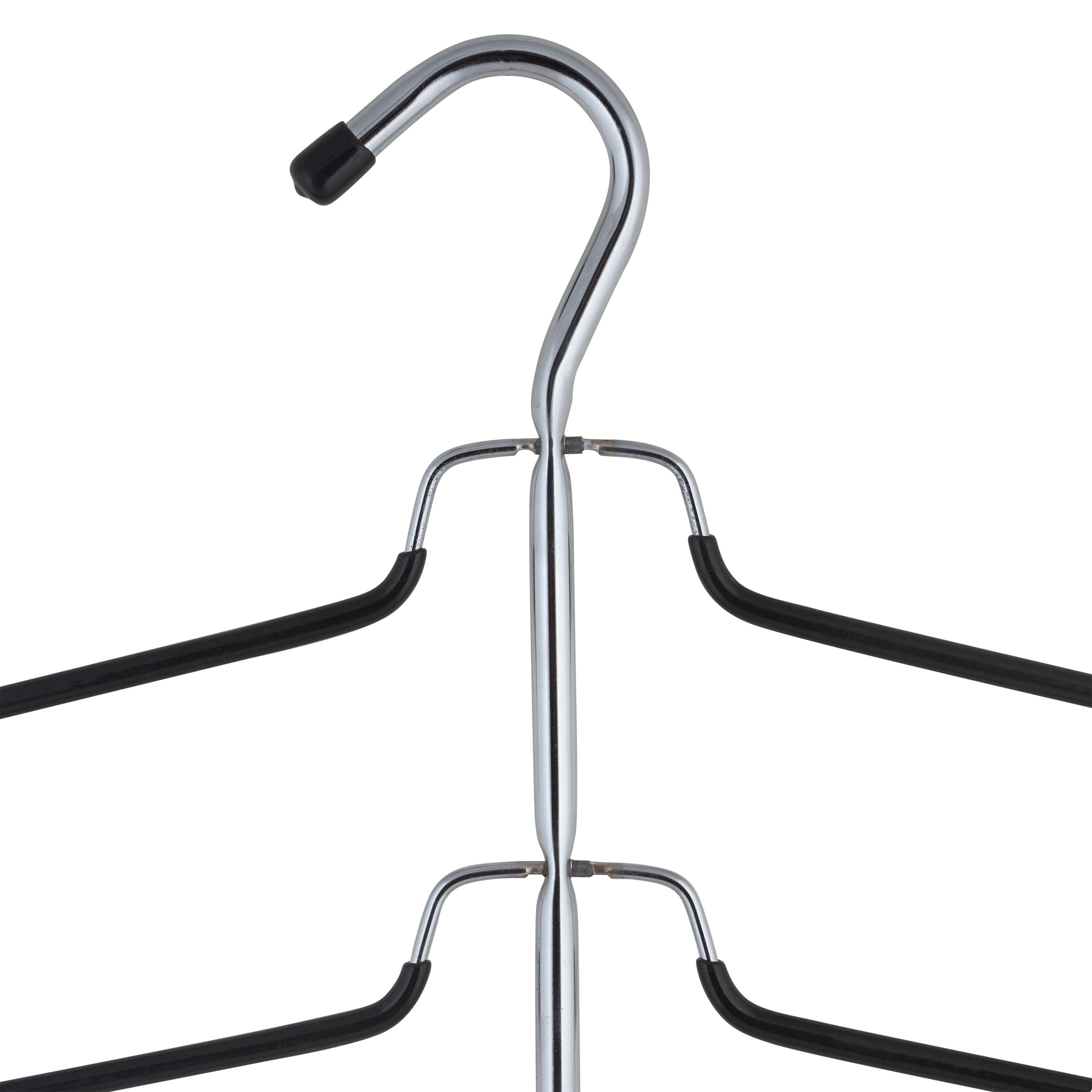 Organize It All 6 Tier Blouse Tree Metal Clothes Shirt Hanger in Chrome