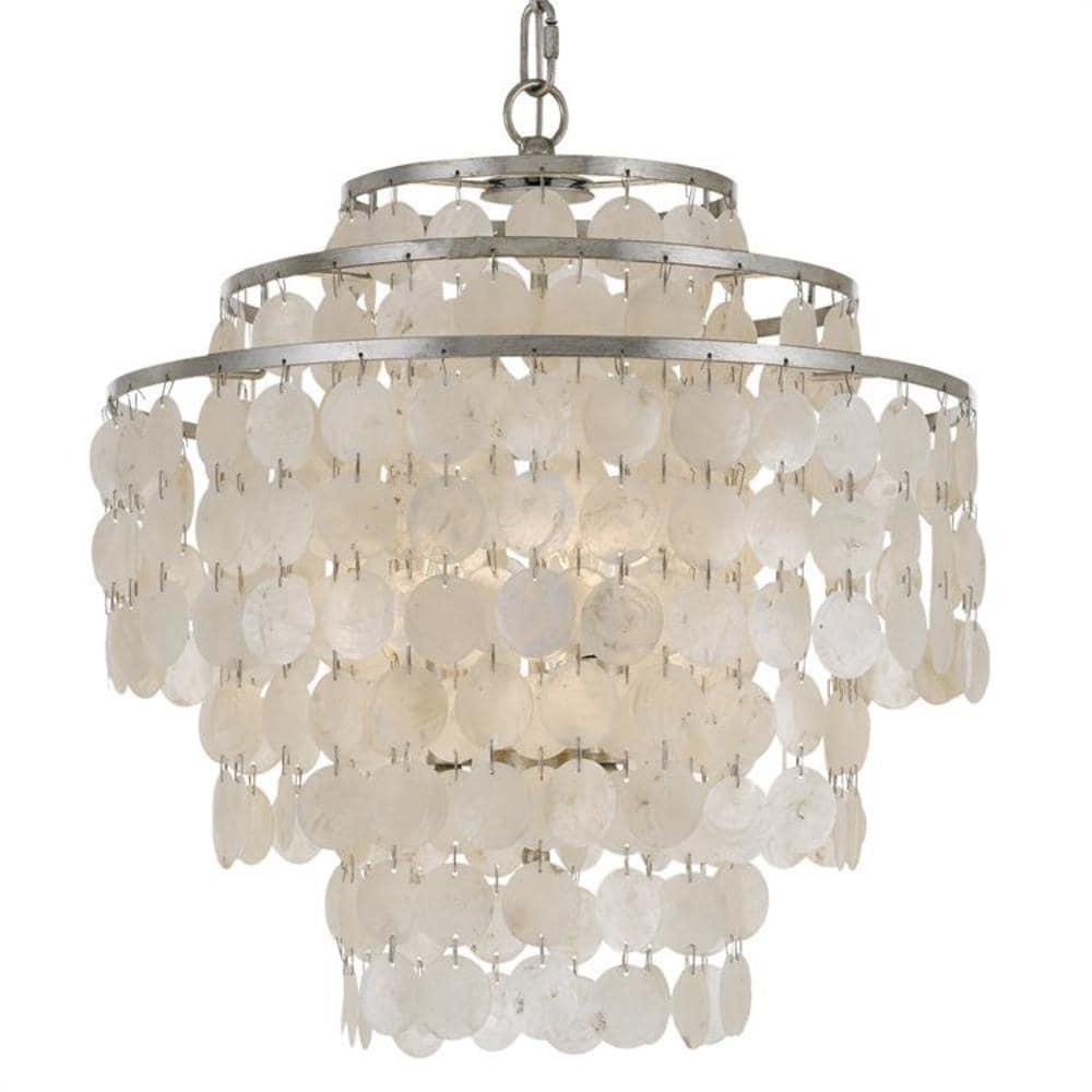 Clariza 4 - Light Dimmable Tiered Chandelier