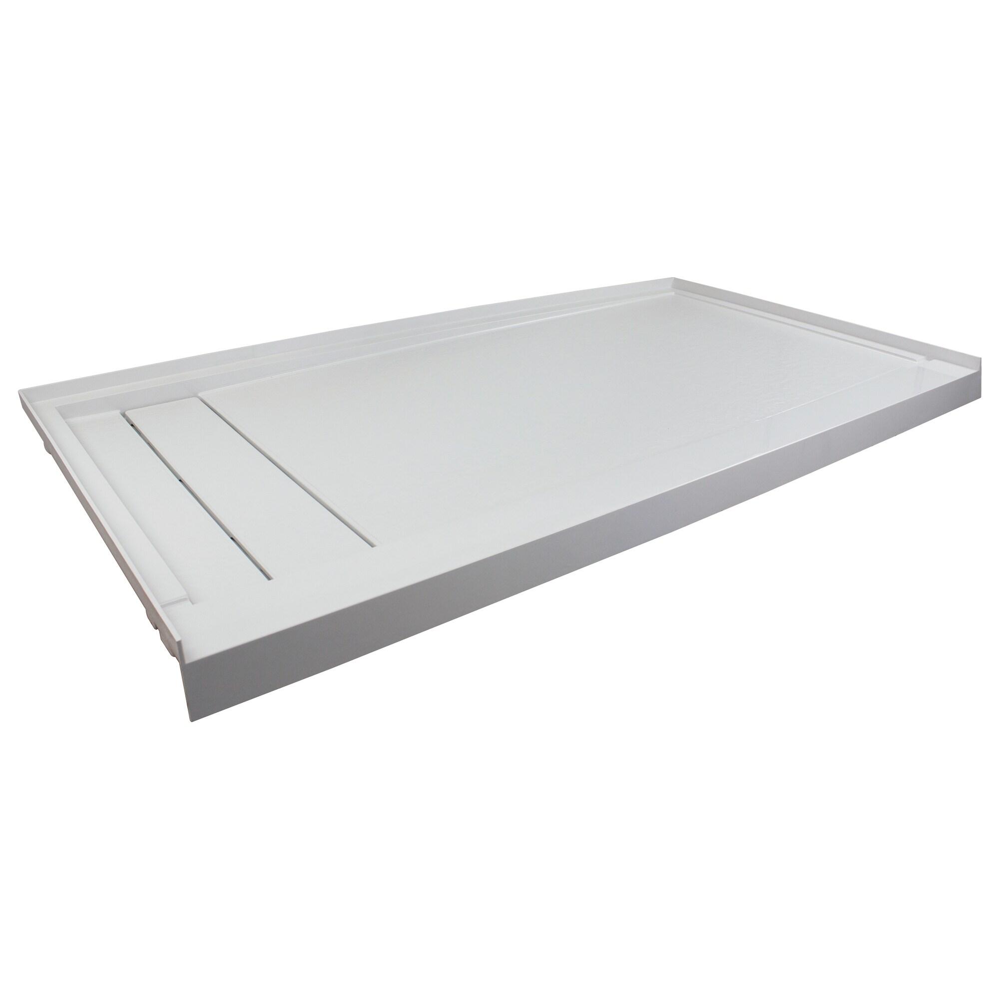 Transolid FLU6032L-39 60'' W 32'' D Rectangular Single Shower Base