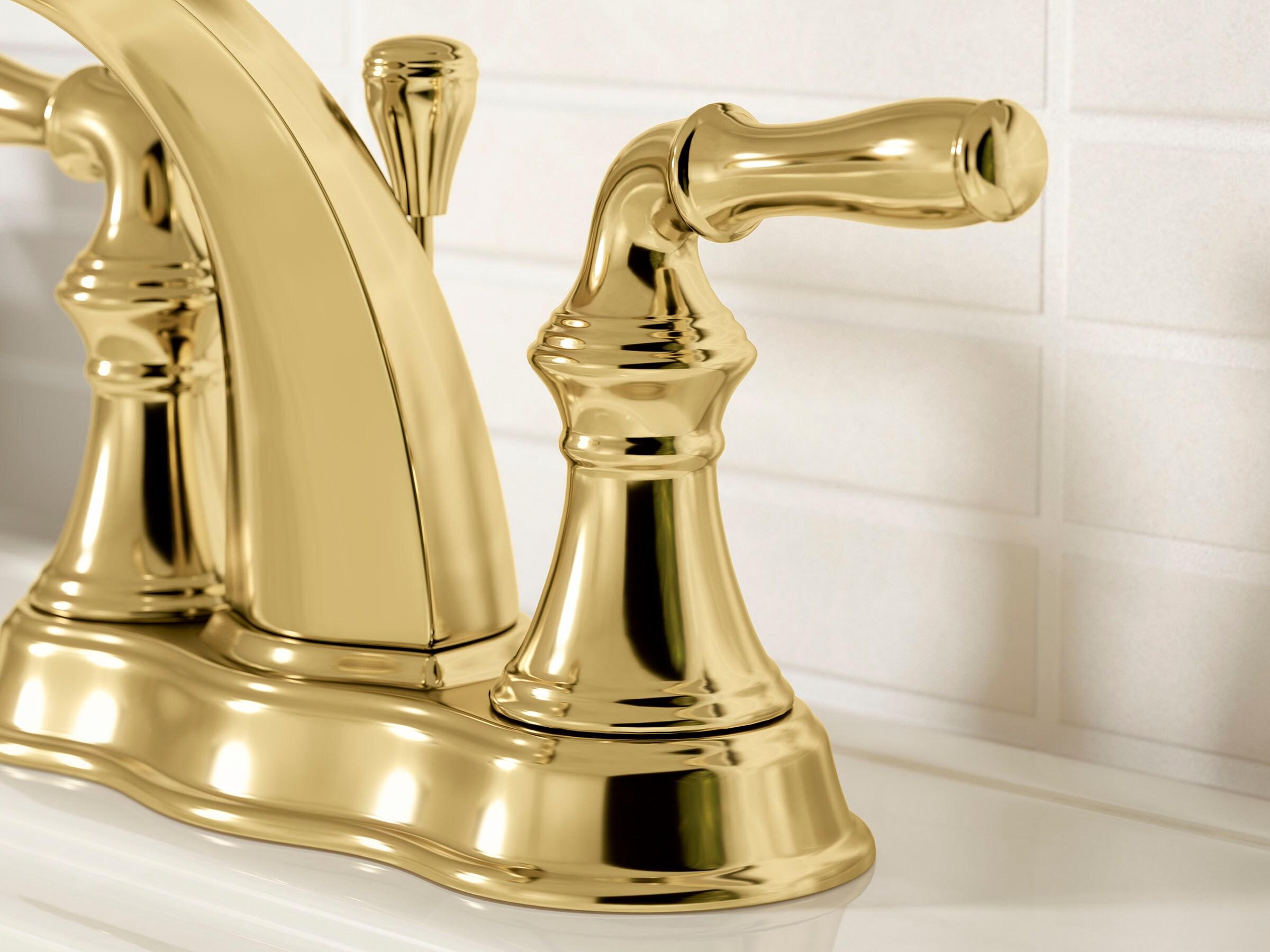Kohler Devonshire Centerset Bathroom Sink Faucet, 1.2 gpm