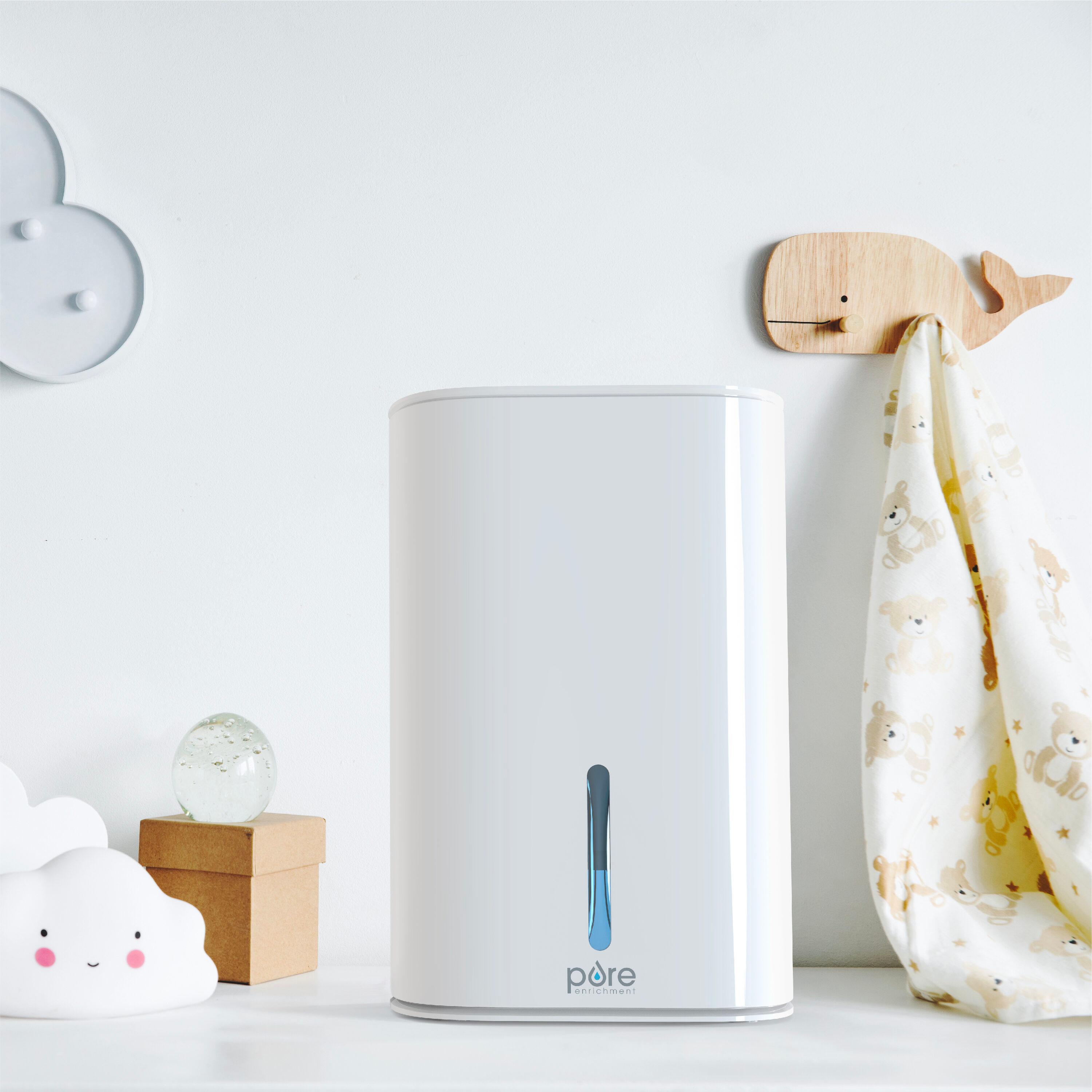 Pure Enrichment 0.625 Pint Mini 200 Sq. Ft. Dehumidifier & Reviews | Wayfair