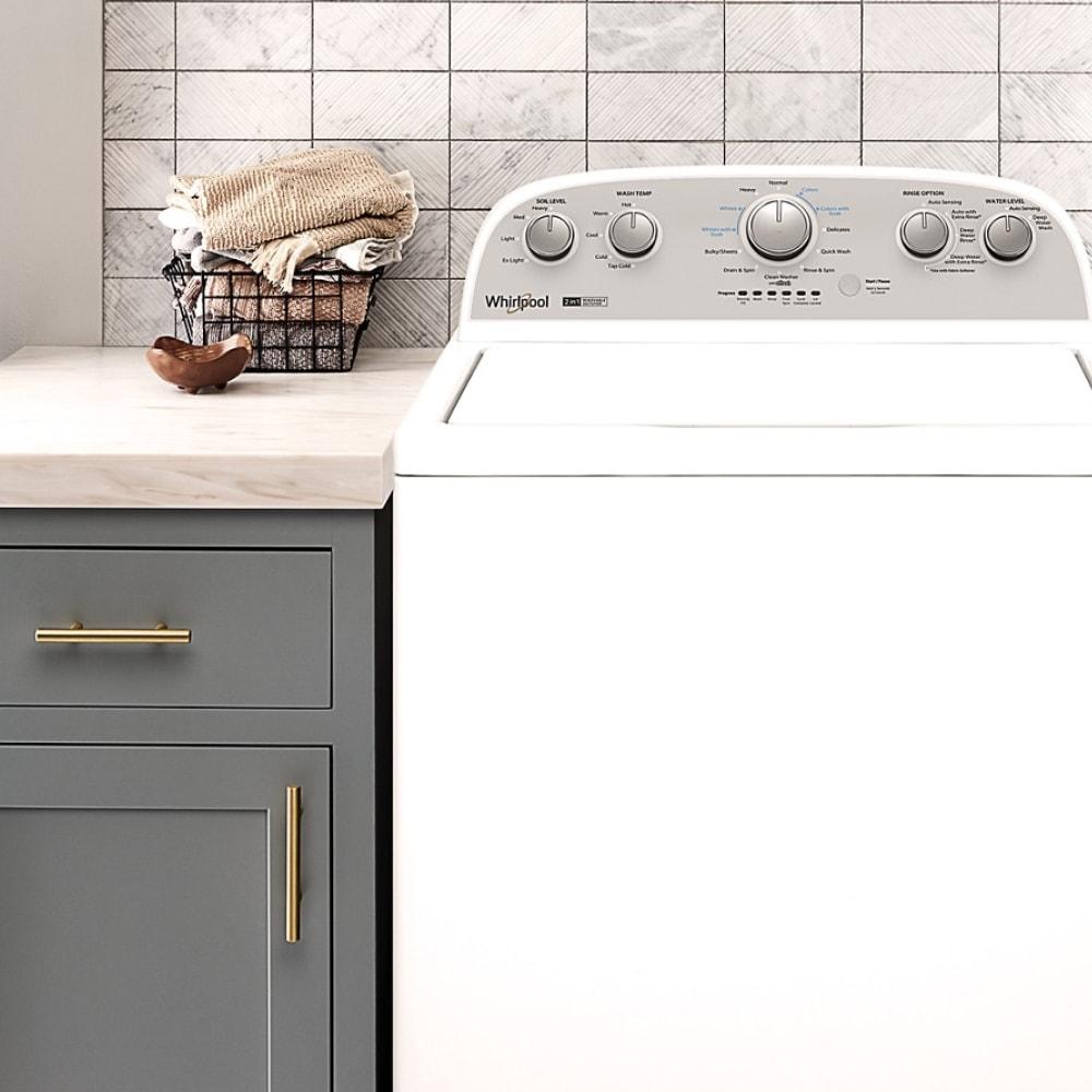 Whirlpool® Brand New WTW4957PW, 3.8-3.9 Cu. Ft. 2 in 1 Top Load Washer with Removable Agitator Capacity 3.8 Cu ft