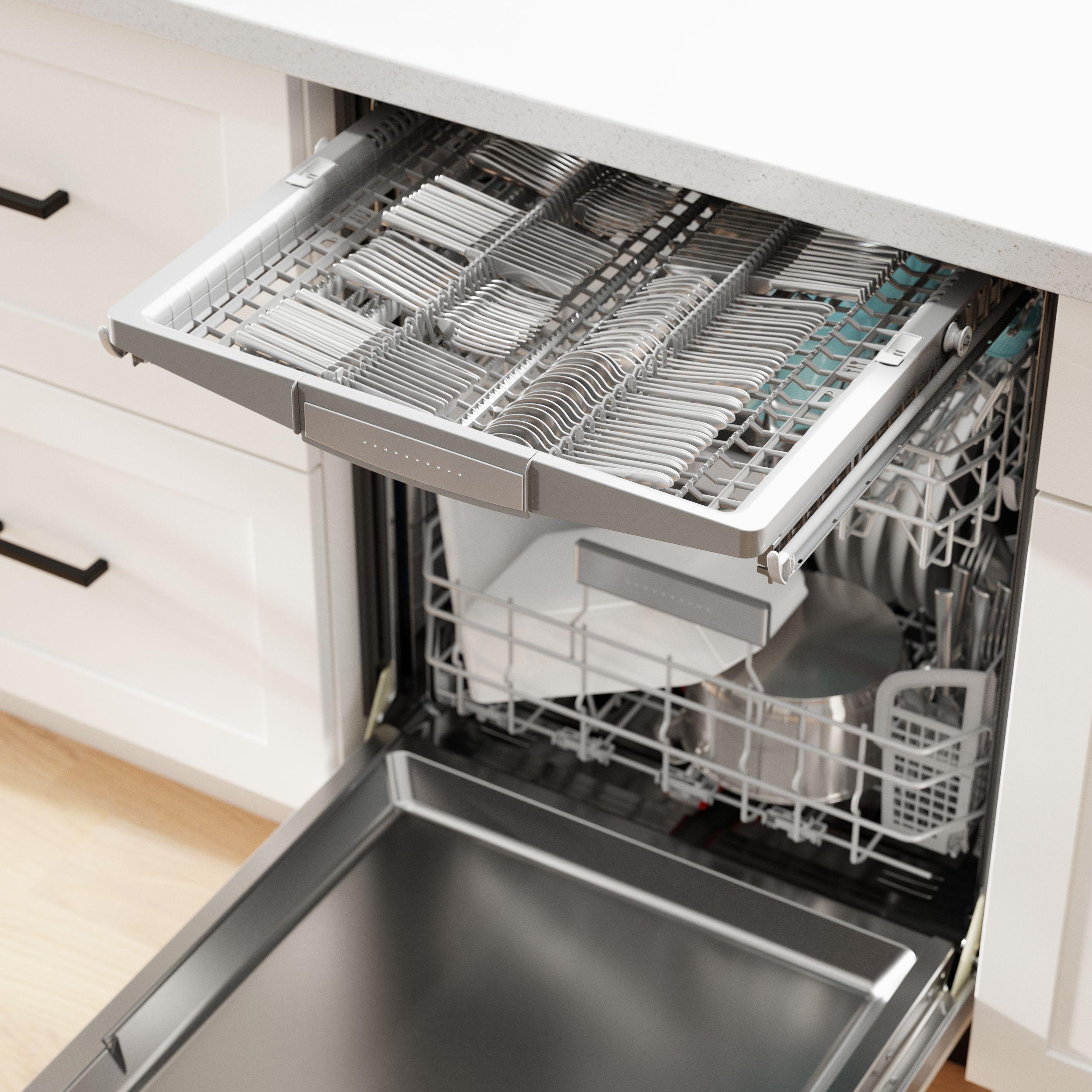 Benchmark® Series 24" Custom Top Control Built-In Dishwasher with Stainless Steel Tub and Premium 3rd Rack