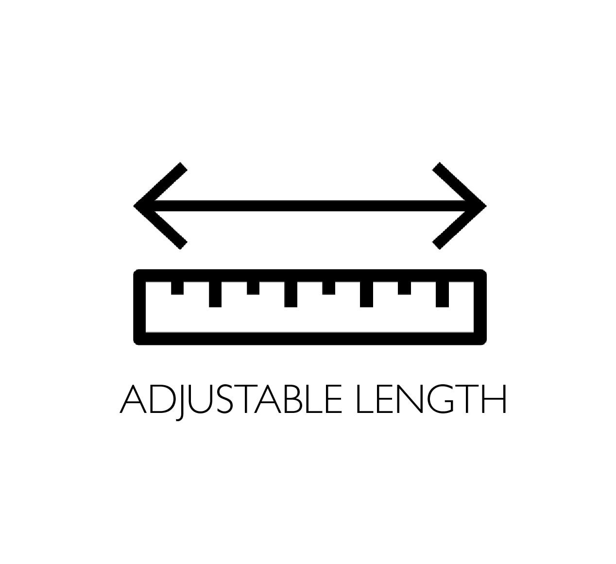 Design House Steel Adjustable 27" to 48" Closet Rod, Polished Chrome