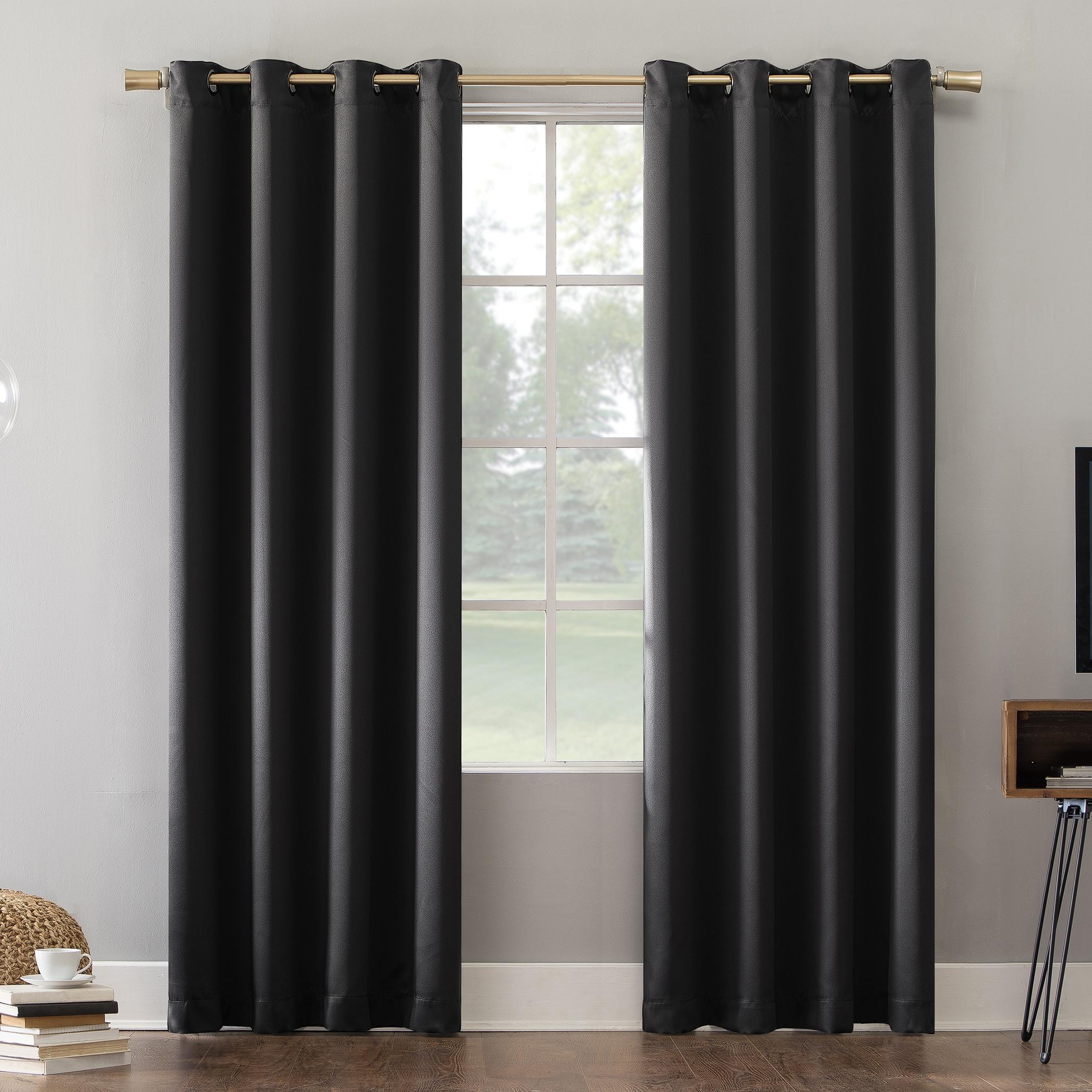 Oslo Theater Grade Extreme 100% Blackout Grommet Curtain Panel