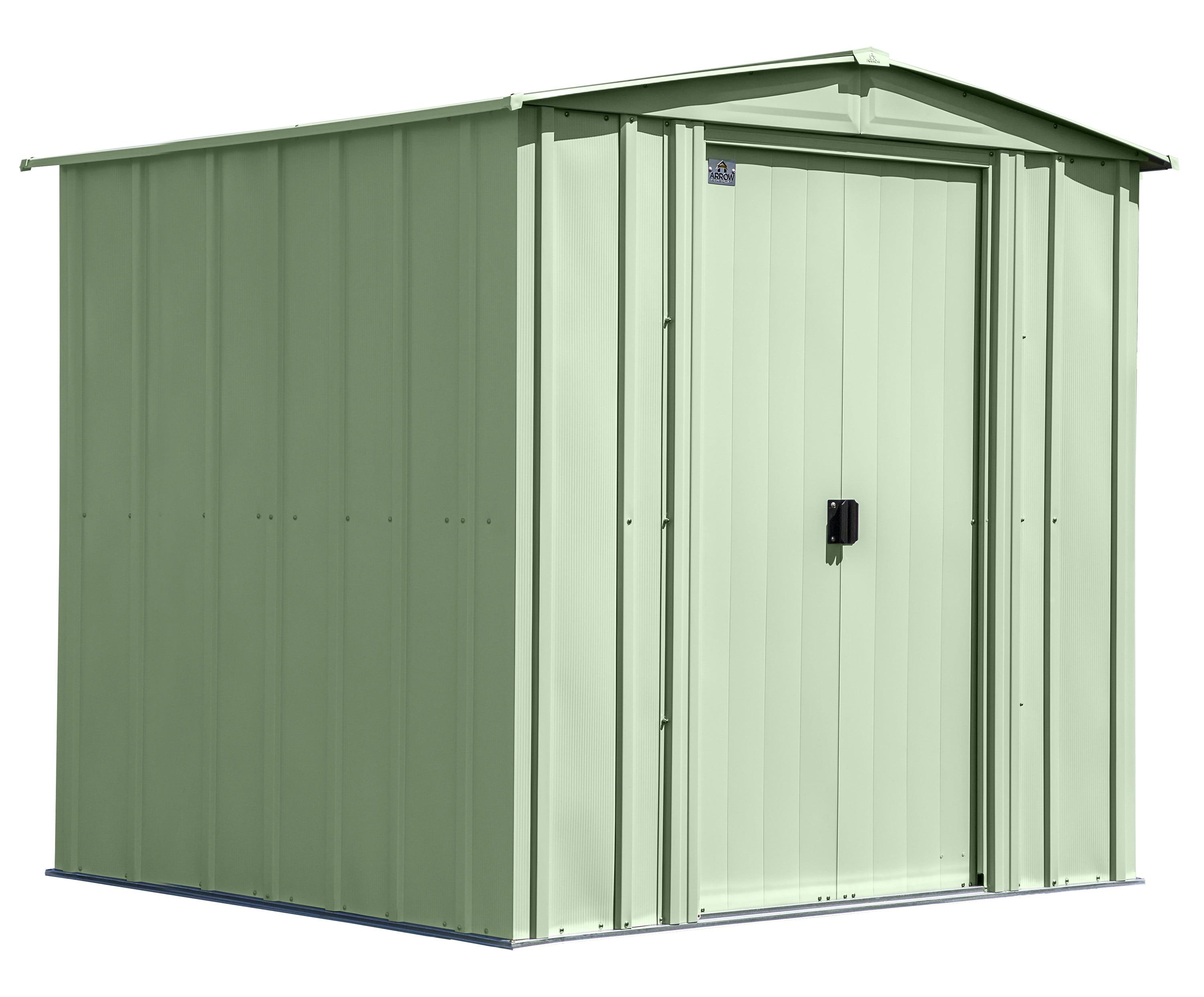 Arrow 6 ft. W x 7 ft. D Steel Vertical Storage Shed